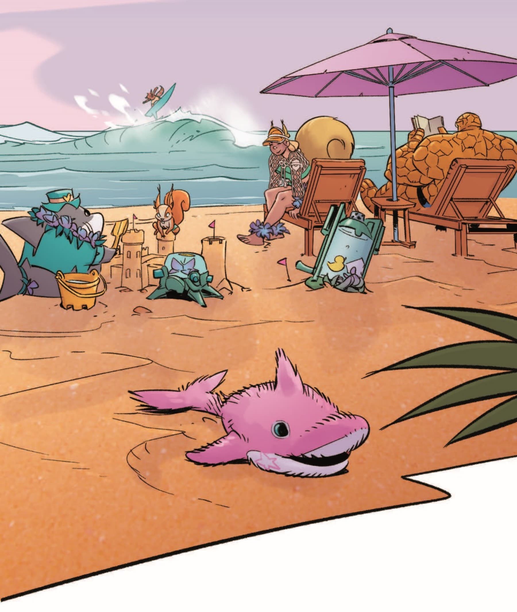 MARVEL RIVALS INFINITY COMIC (2024) #7 artwork by Luca Claretti