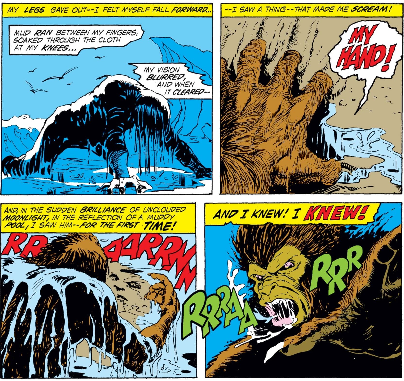 Jack Russell’s first appearance in MARVEL SPOTLIGHT (1971) #2.