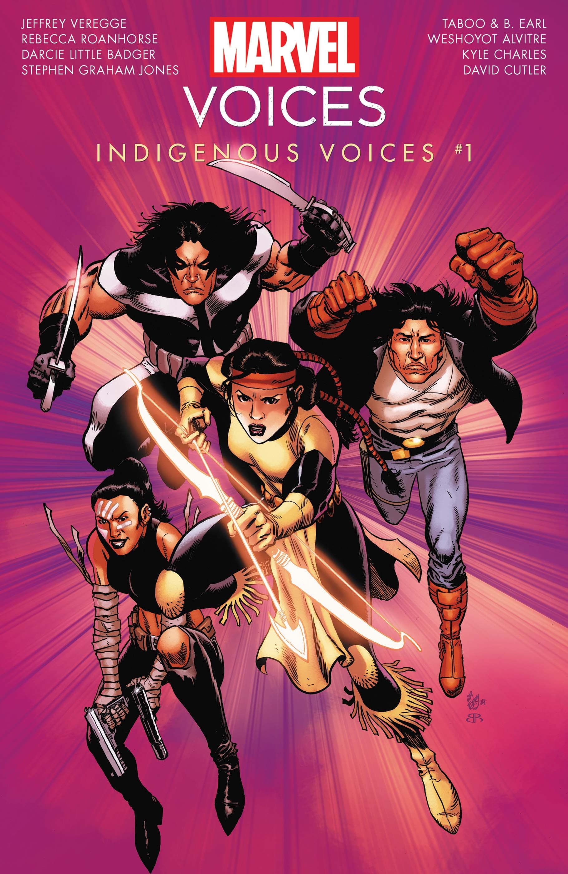 Cover to MARVEL’S VOICES: INDIGENOUS VOICES #1.