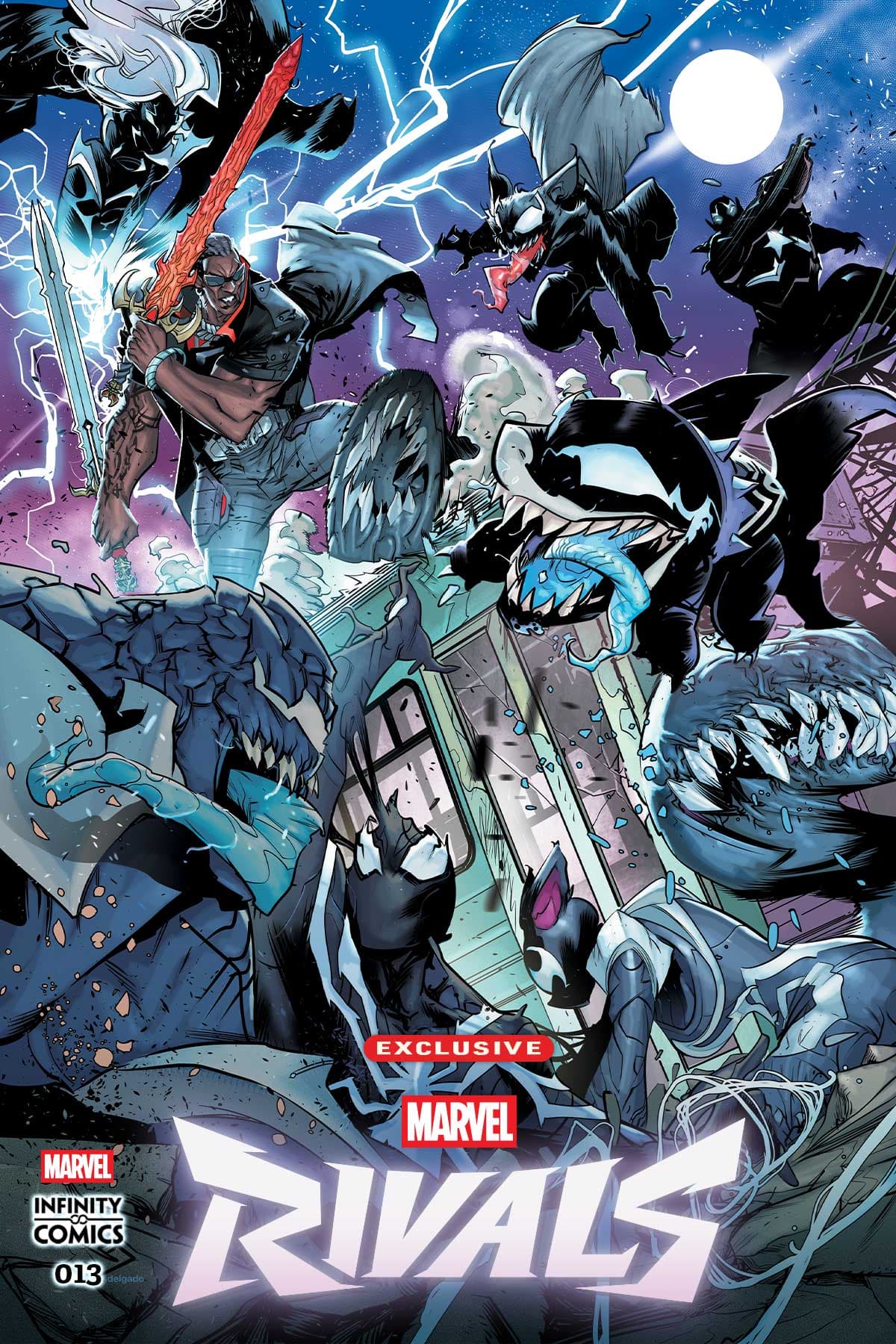 MARVEL RIVALS: KING IN BLACK #1 Cover by FEDERICO VICENTINI