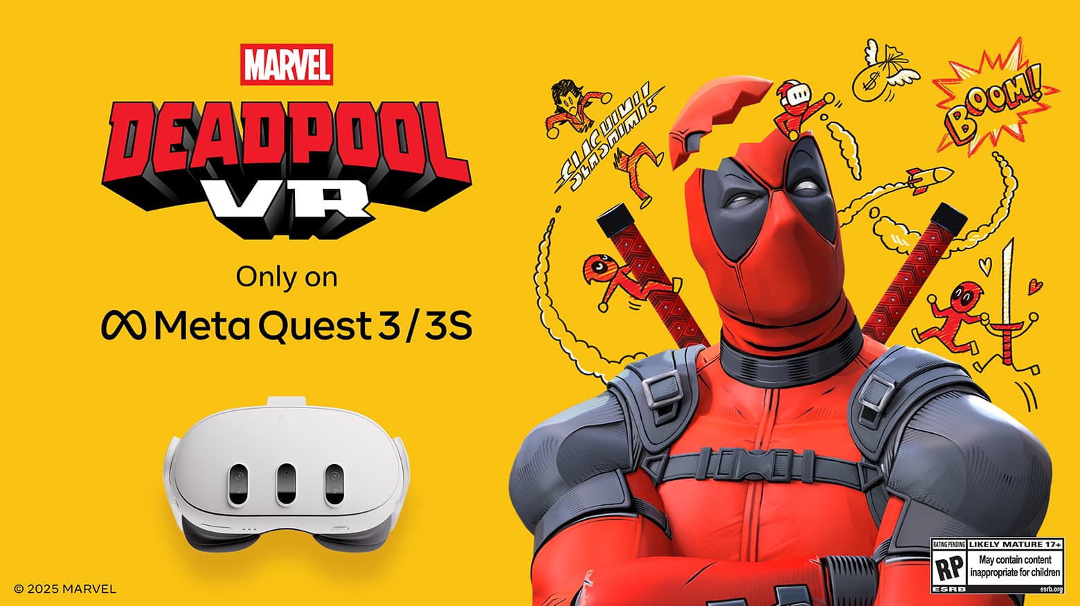 'Marvel's Deadpool VR' Coming Exclusively to Meta Quest 3 and 3S in 2025