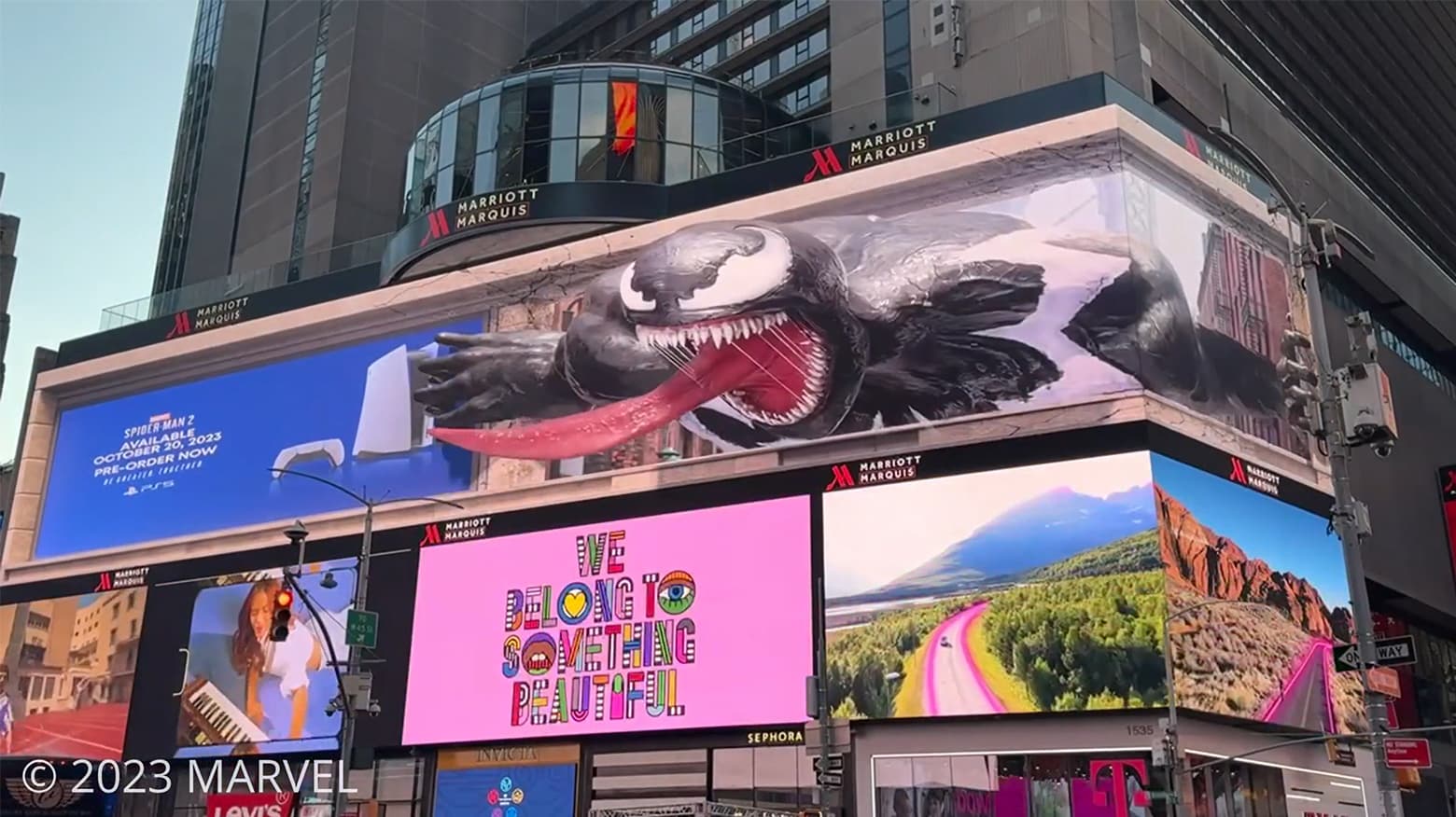 'Marvel's Spider-Man 2' Takes Over Cities in 3D