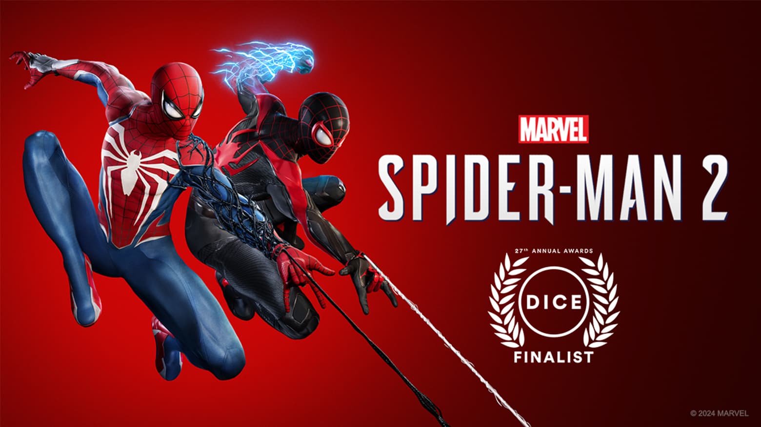 The D.I.C.E. Awards Nominates 'Marvel's Spider-Man 2' in Nine Categories Including Game of the Year