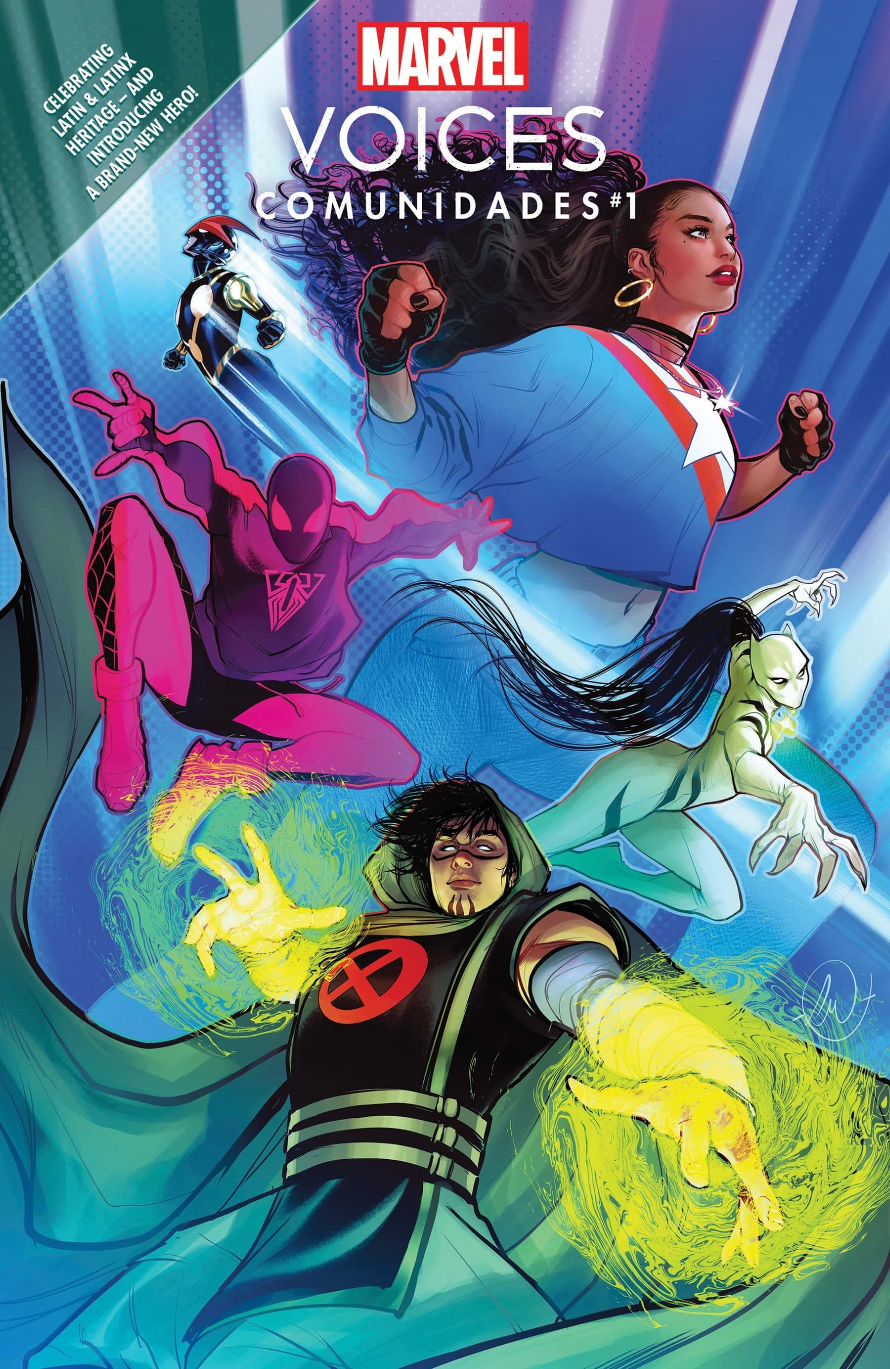 Cover to MARVEL’S VOICES: COMUNIDADES (2022) #1 by Lucas Werneck.