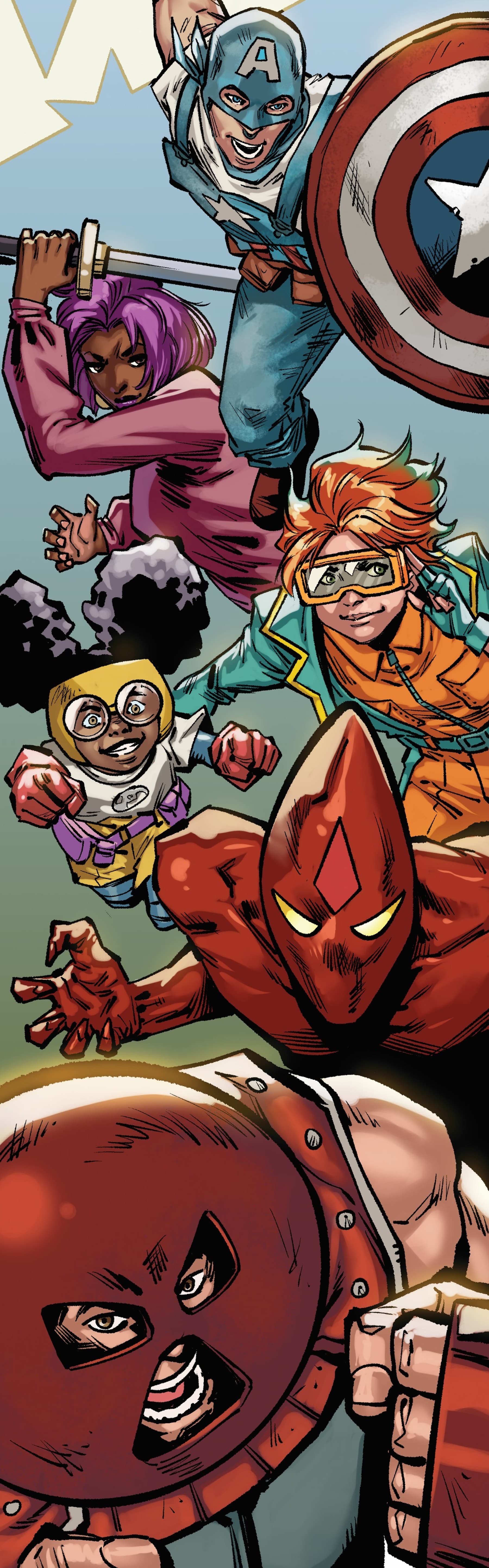 MARVEL'S VOICES INFINITY COMIC (2022) #100 artwork by Minkyu Jung