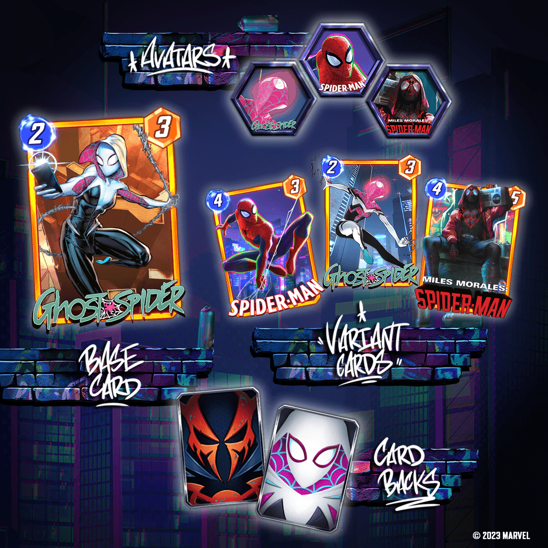 MARVEL SNAP Spider-Versus Season Rewards