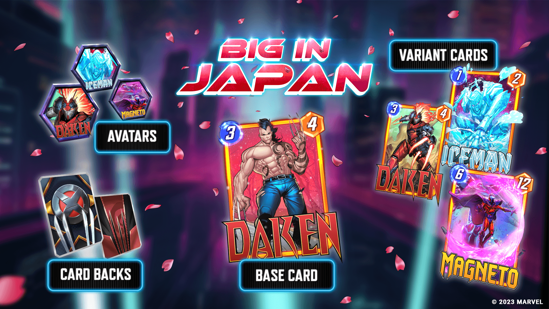 MARVEL SNAP Big in Japan Season Rewards