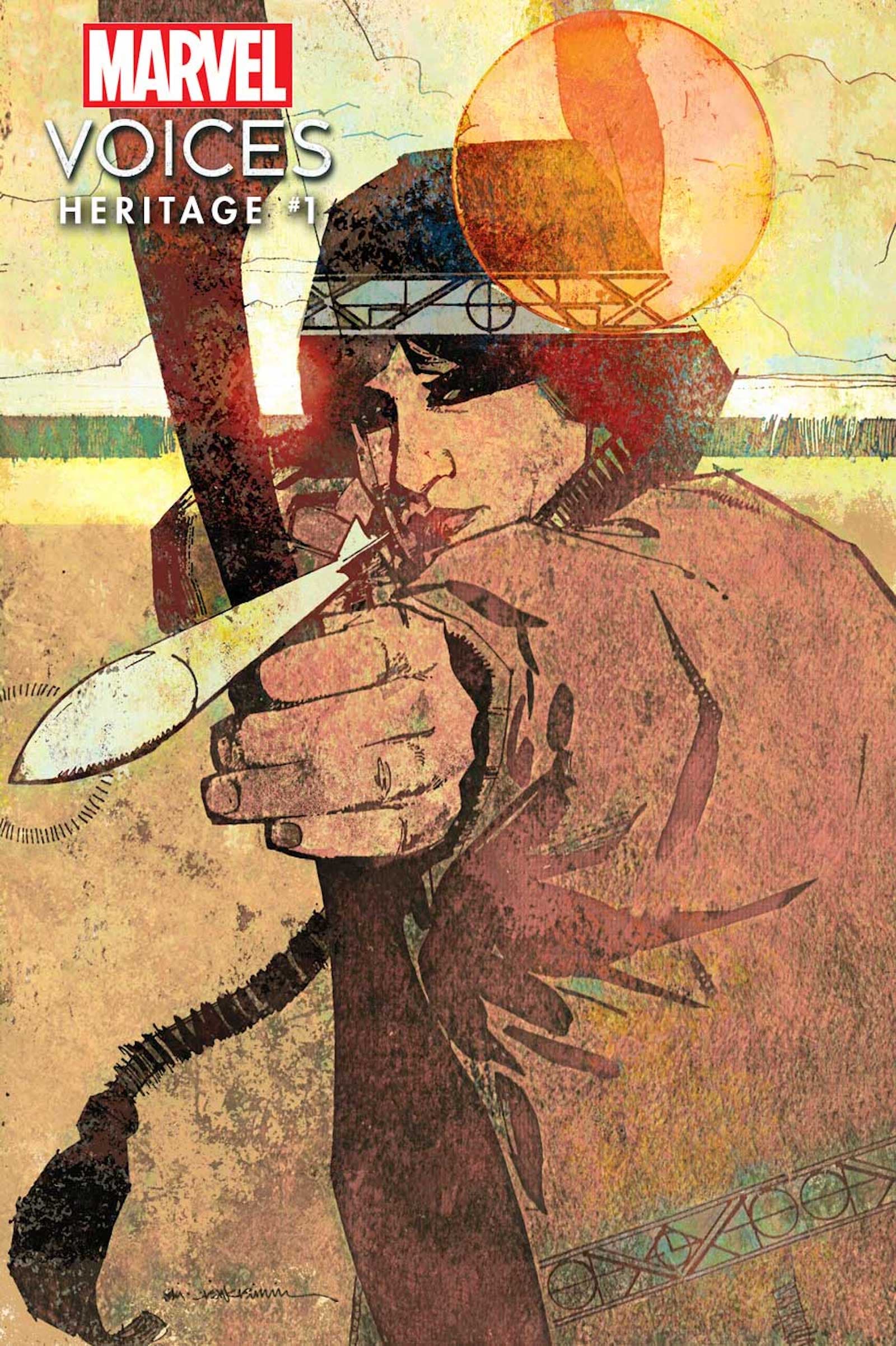 MARVEL’S VOICES: HERITAGE #1 variant cover by Bill Sienkiewicz