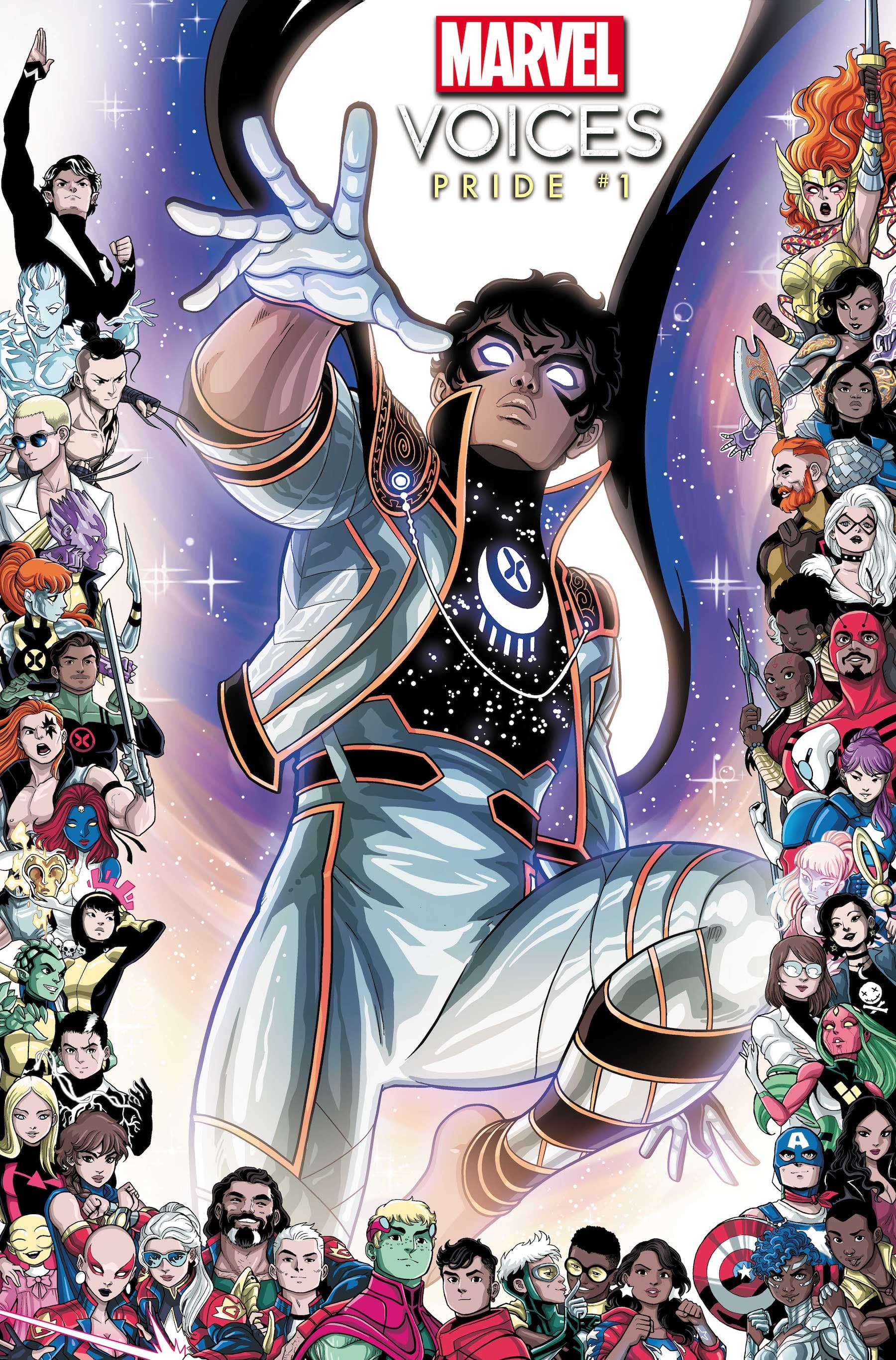 MARVEL’S VOICES: PRIDE #1 frame variant
