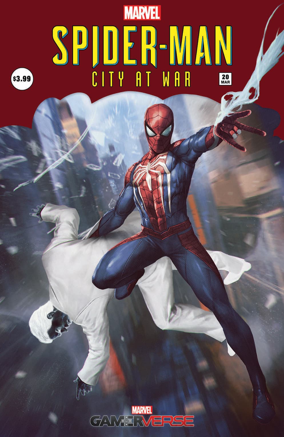 Retailer exclusive cover for Frankie’s Comics, by SKAN