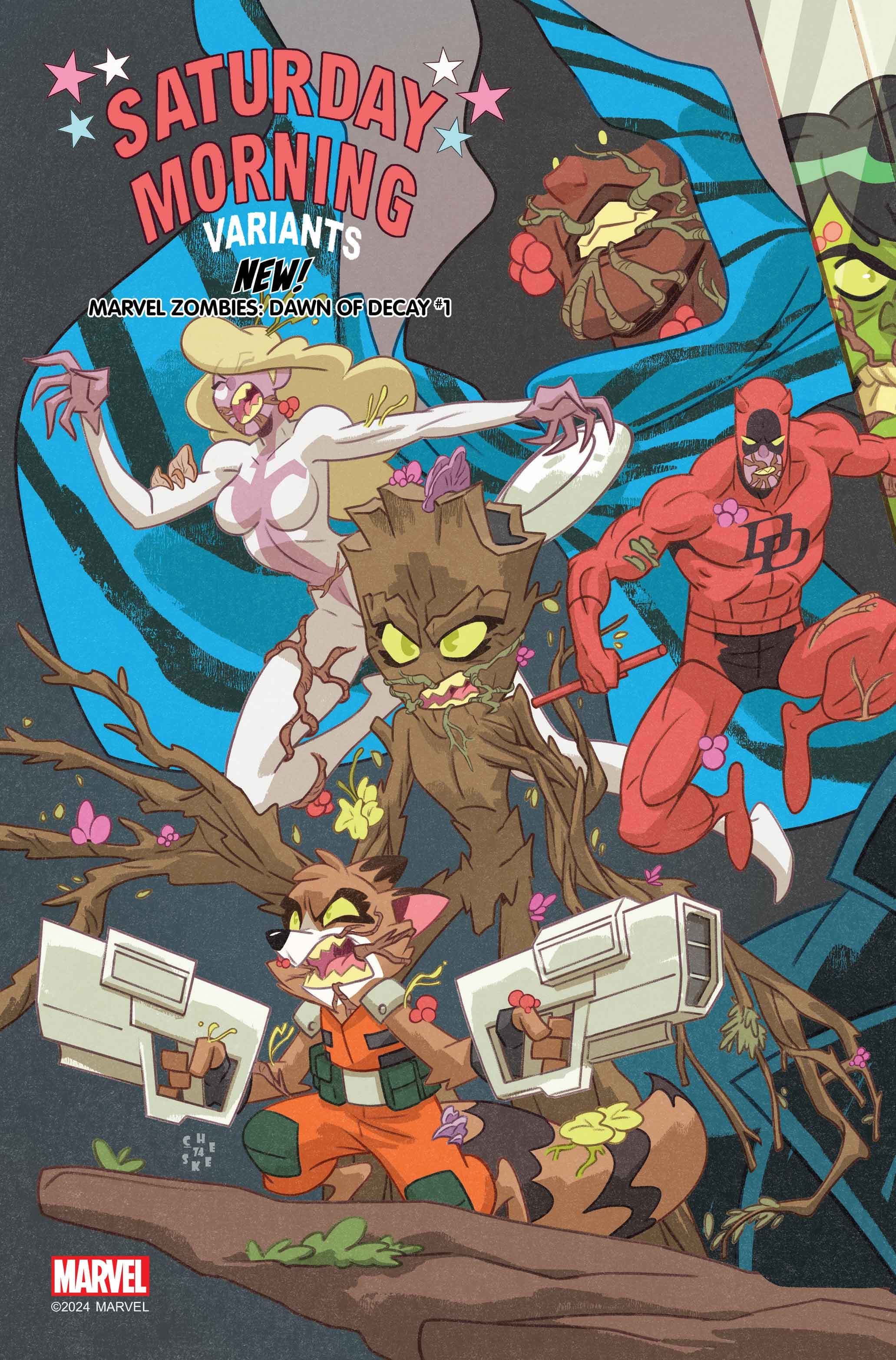 MARVEL ZOMBIES: DAWN OF DECAY #1 cover by Sean Galloway