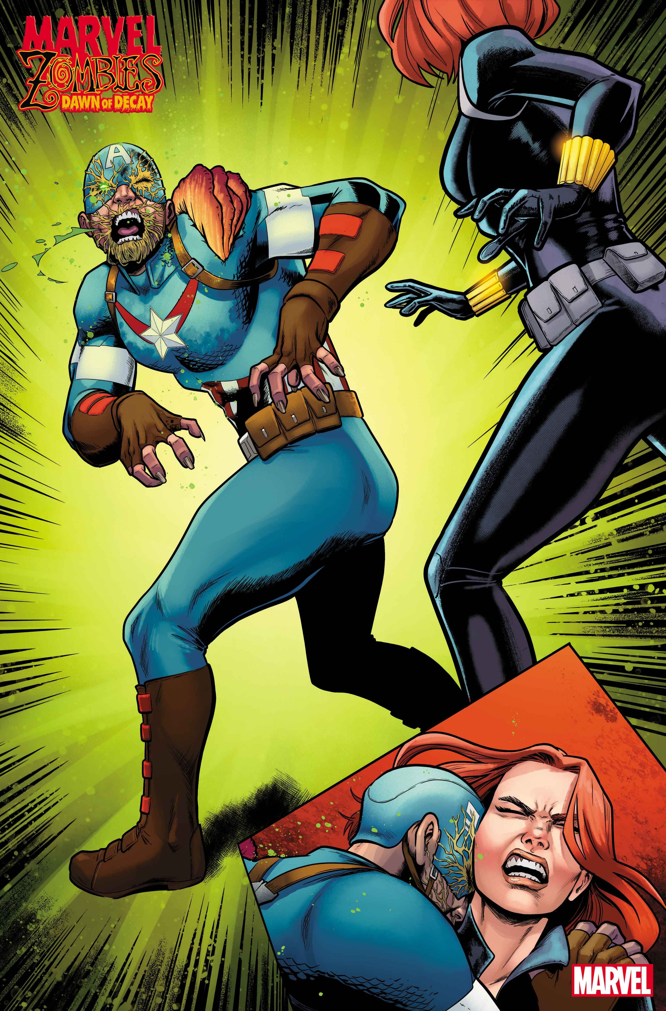 MARVEL ZOMBIES: DAWN OF DECAY #1 interior artwork by Jason Muhr