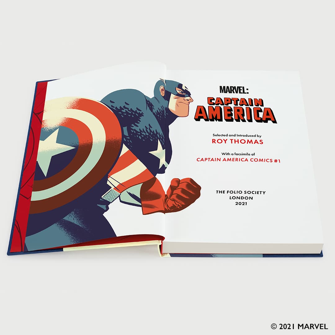 'Captain America' by The Folio Society