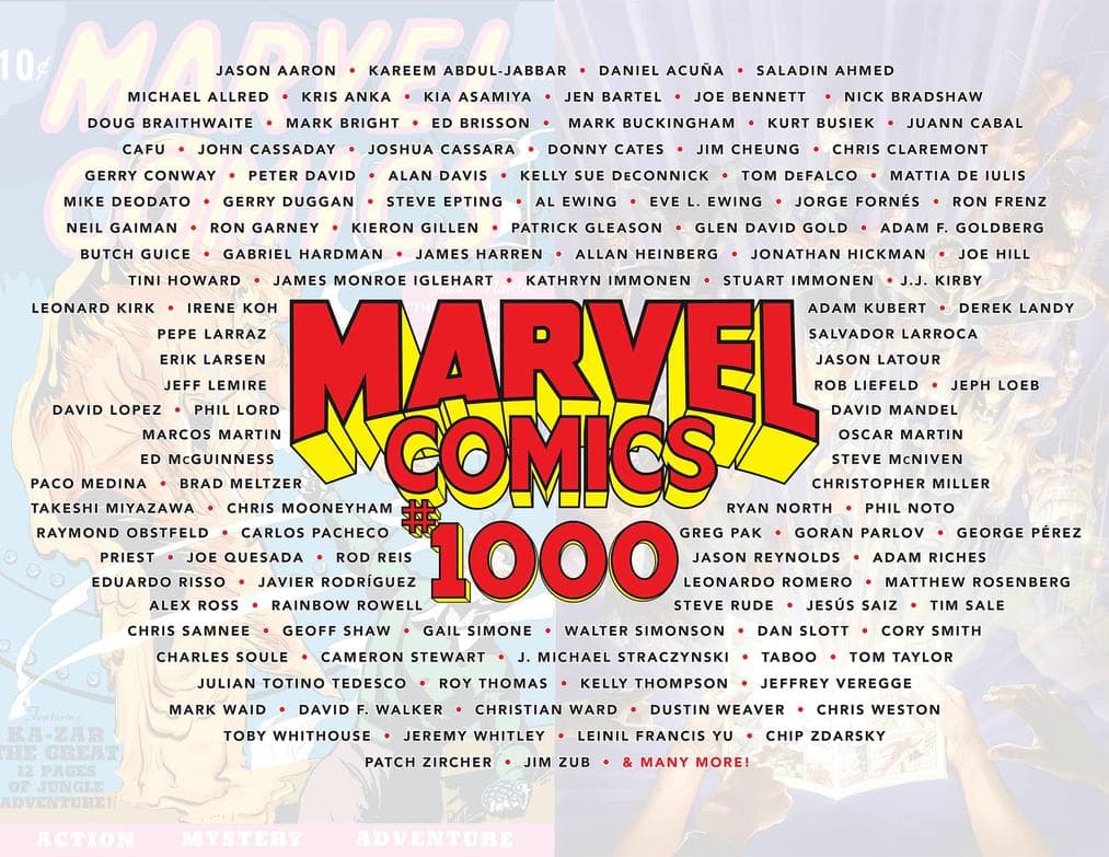 Marvel Comics (2019-) #1000