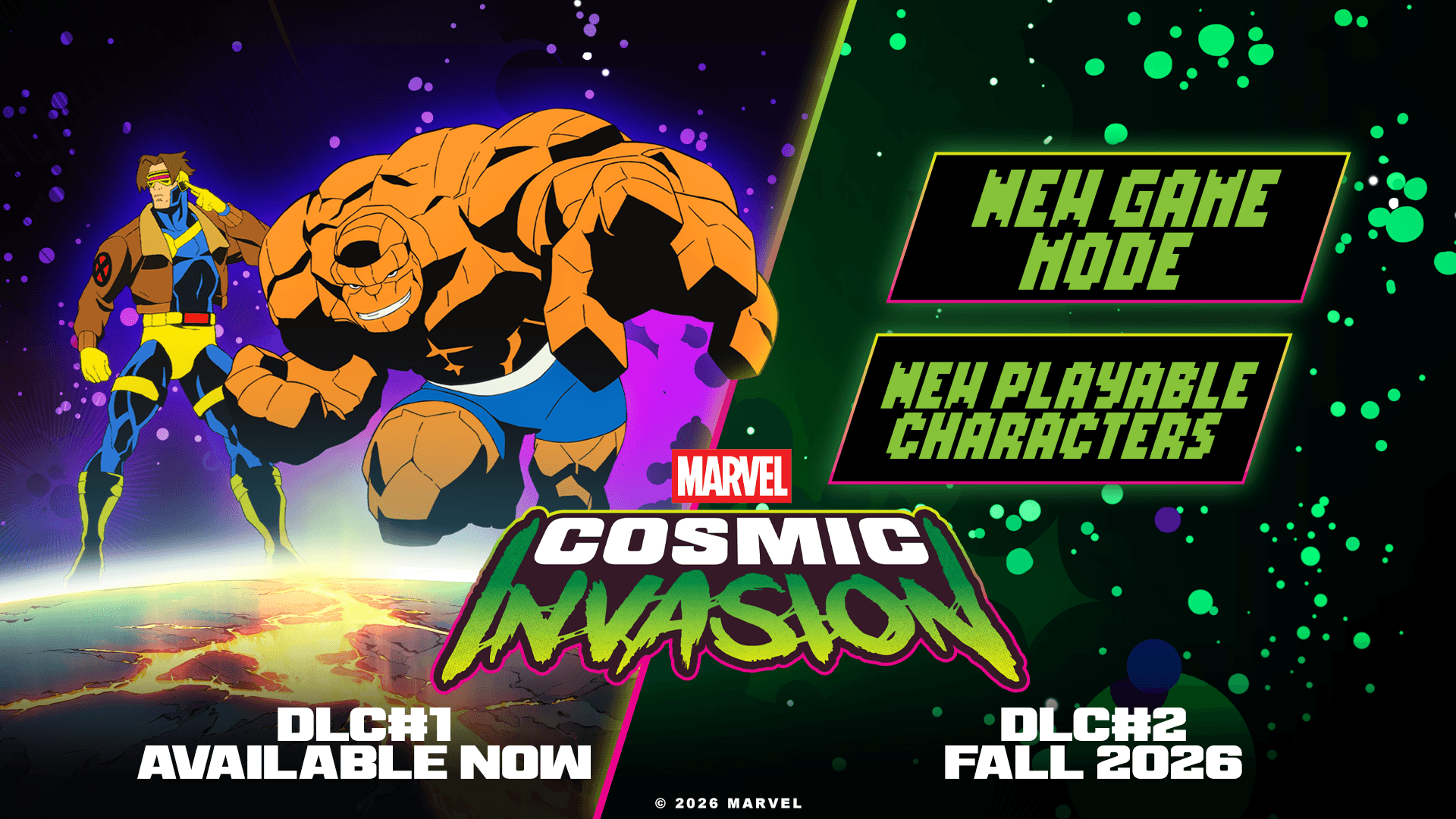 MARVEL Cosmic Invasion DLC Roadmap