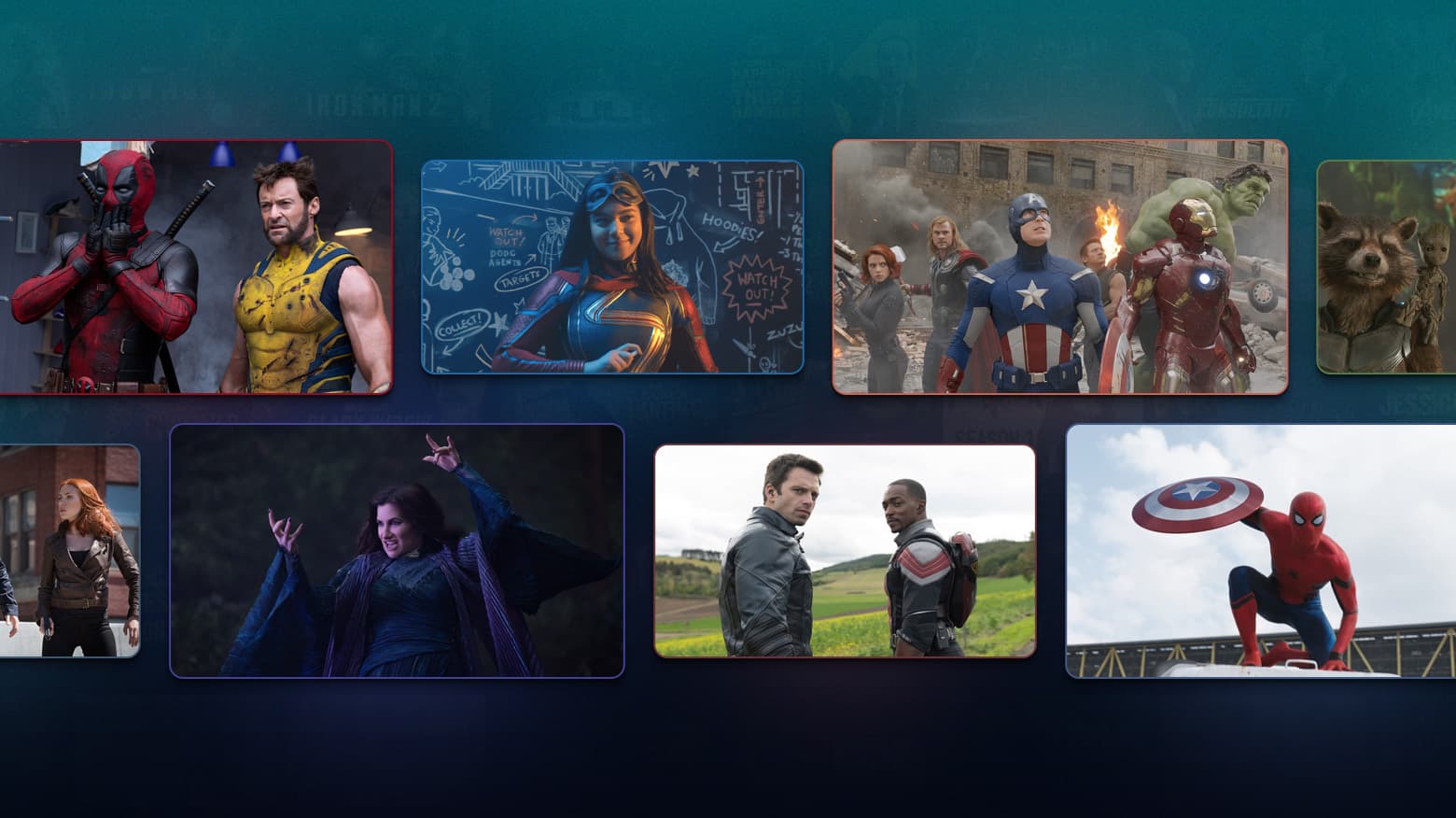 MCU Timeline on Disney+