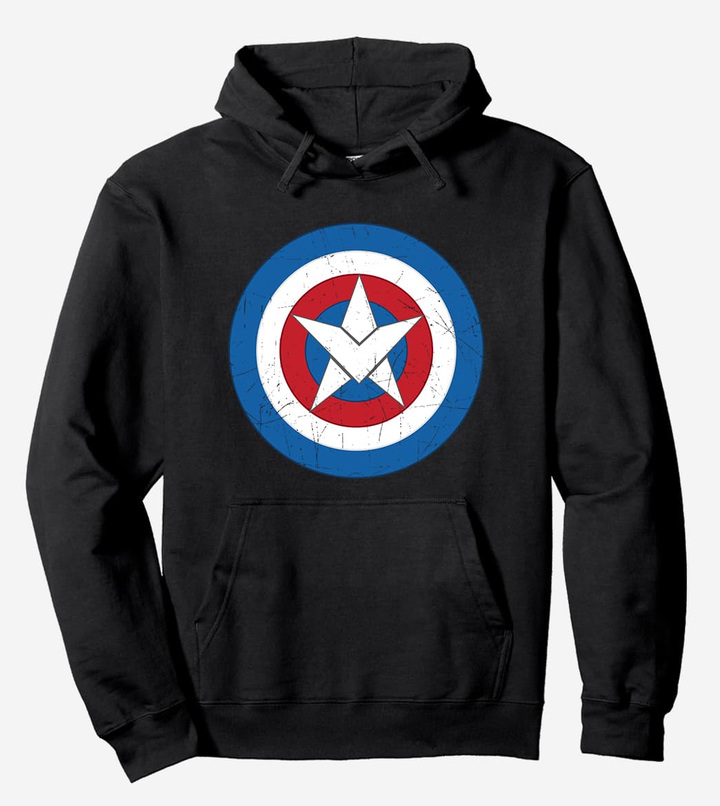 Captain America: Symbol of Truth sweatshirt / shop it <a  href=https://www.amazon.com/dp/B09VMTYRR6>here</a>