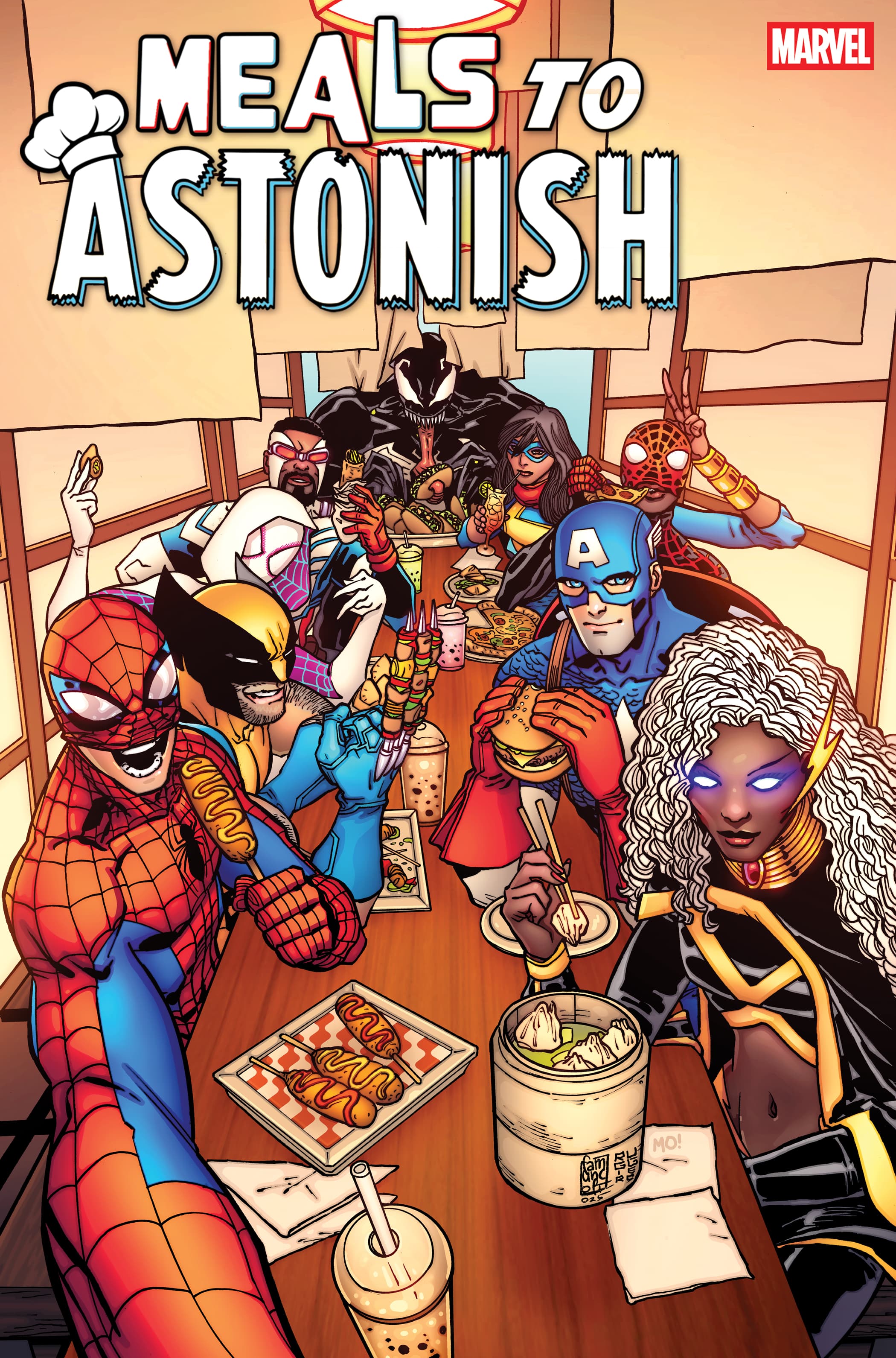 MEALS TO ASTONISH #1 Cover by GIUSEPPE CAMUNCOLI