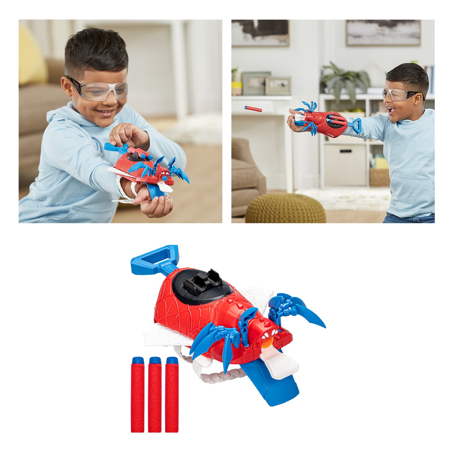 MARVEL MECH STRIKE MECHASAURS SPIDER-MAN ARACHNO BLASTER