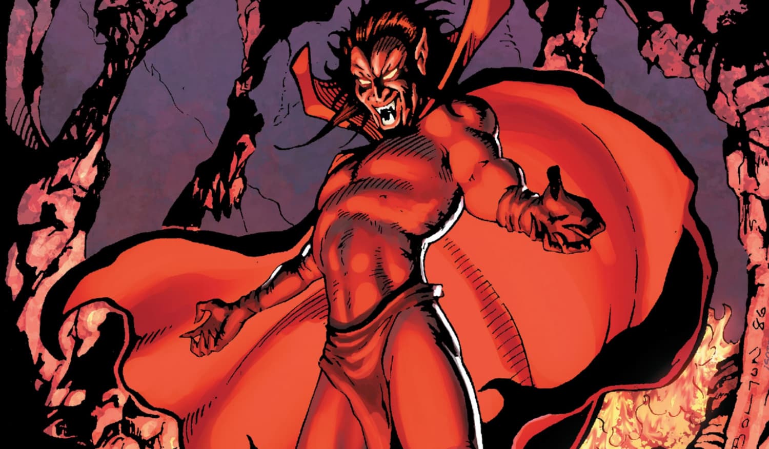 MEPHISTO VS. (1987) #1 cover by John Bolton and Chris Sotomayor