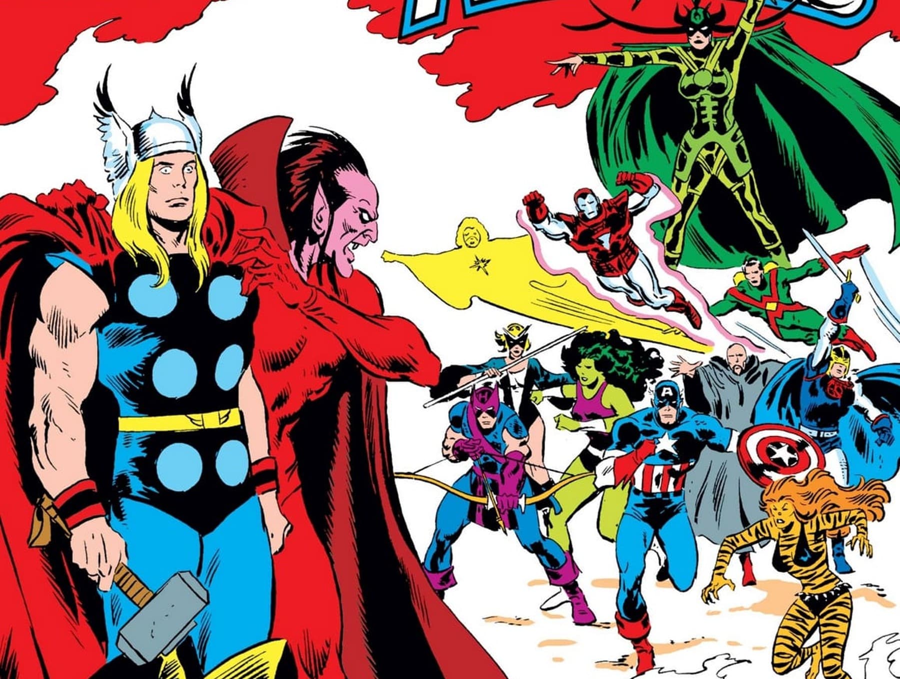 MEPHISTO VS. (1987) #4 cover by John Buscema