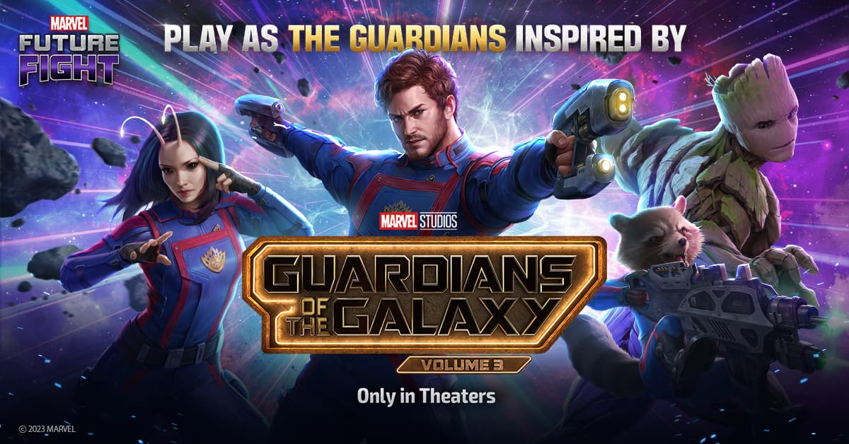 MARVEL Future Fight Launches v900 with Cosmic Update Inspired by Marvel Studios' 'Guardians of the Galaxy Vol. 3'