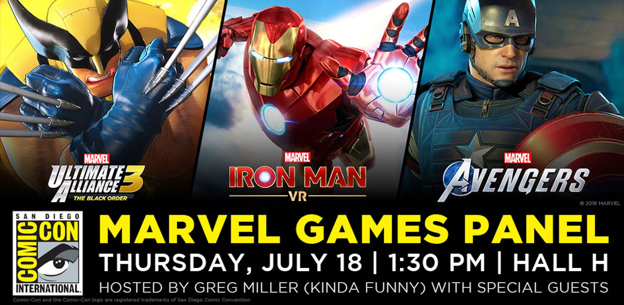 Marvel Games SDCC 2019