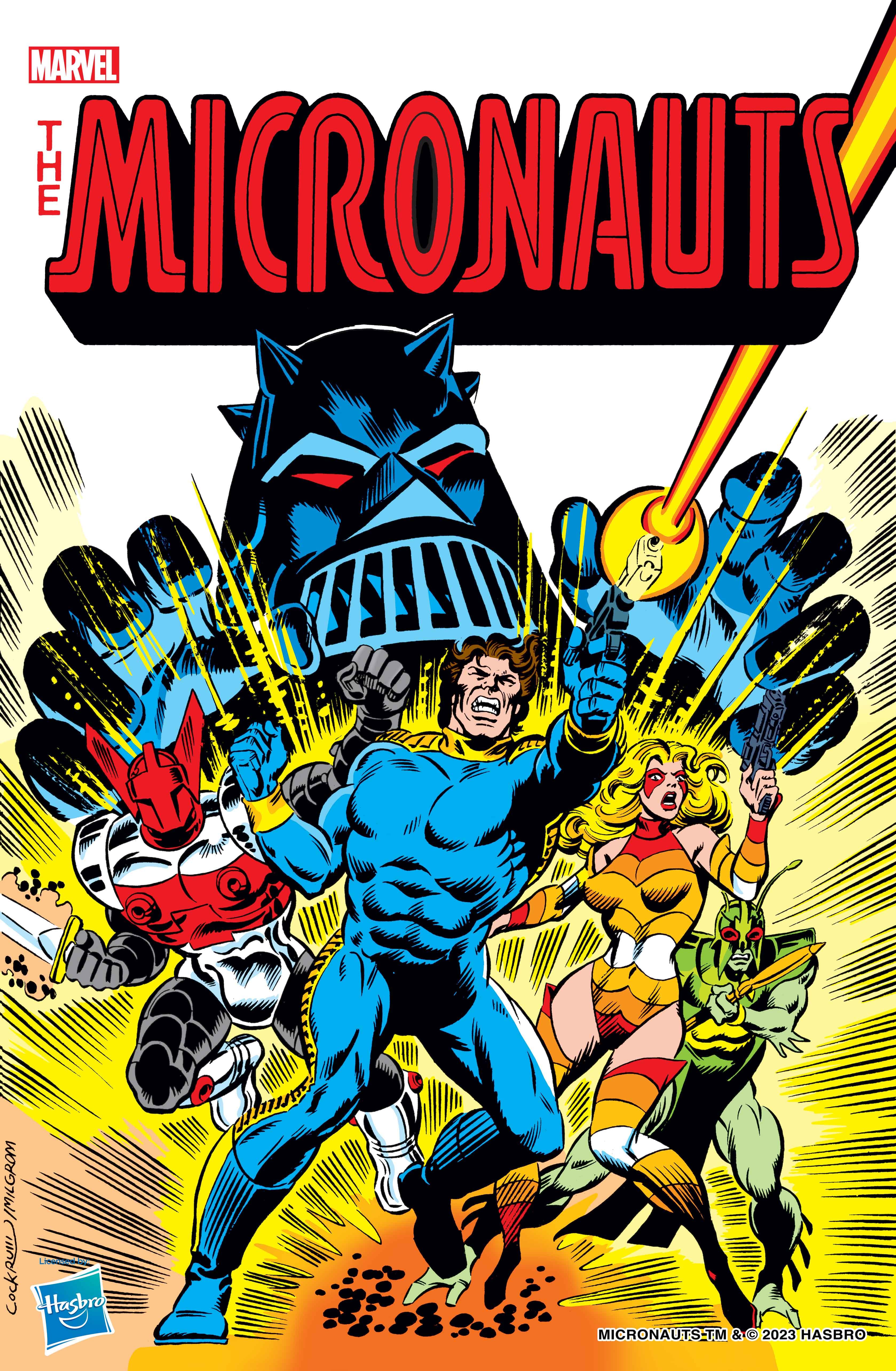 MICRONAUTS: THE ORIGINAL MARVEL YEARS OMNIBUS VOL. 1 COVER BY DAVE COCKRUM