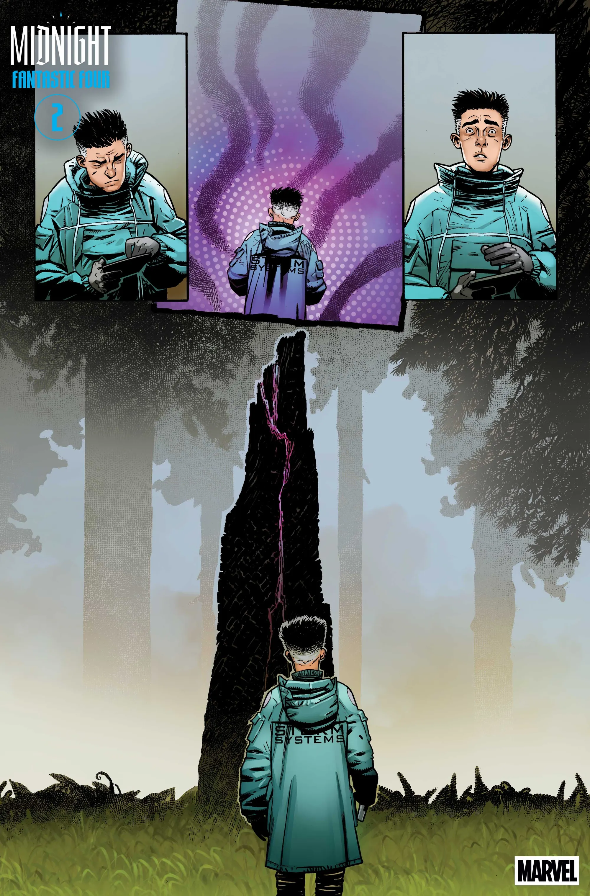 MIDNIGHT FANTASTIC FOUR #2 by Benjamin Percy and Kev Walker