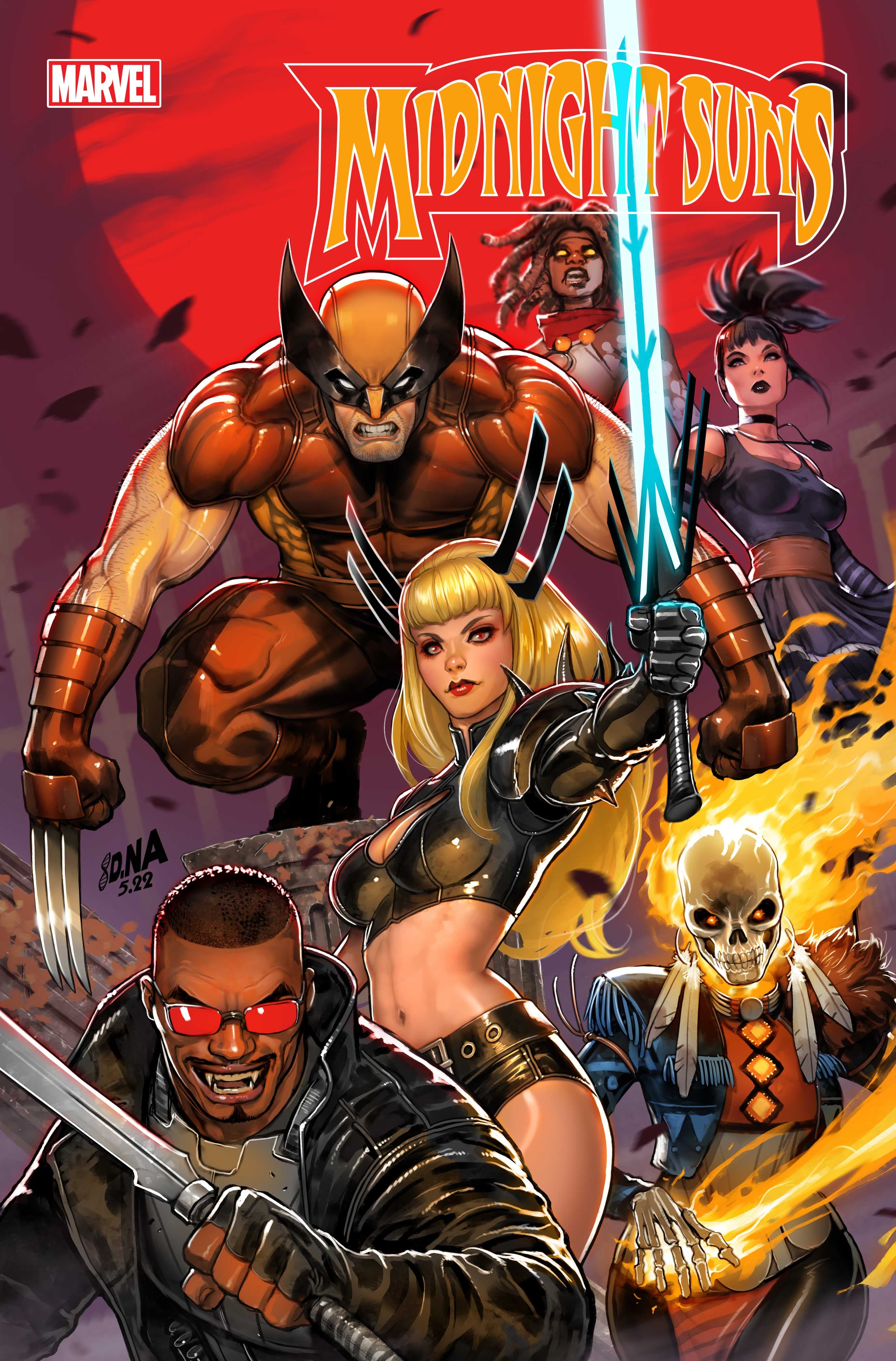 MIDNIGHT SUNS #1 cover by David Nakayama