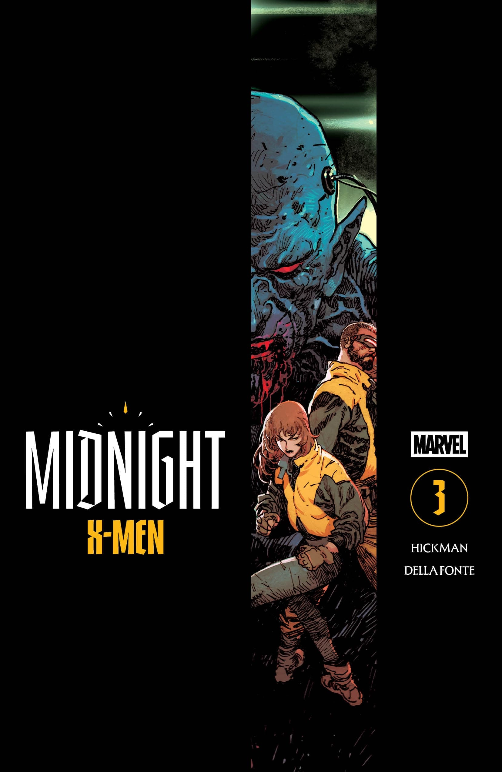 MIDNIGHT X-MEN #3 Cover by DIKE RUAN