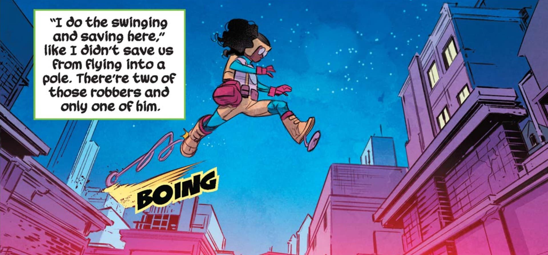 MILES MORALES & MOON GIRL (2022) #1 artwork by Ig Guara and Rachelle Rosenberg