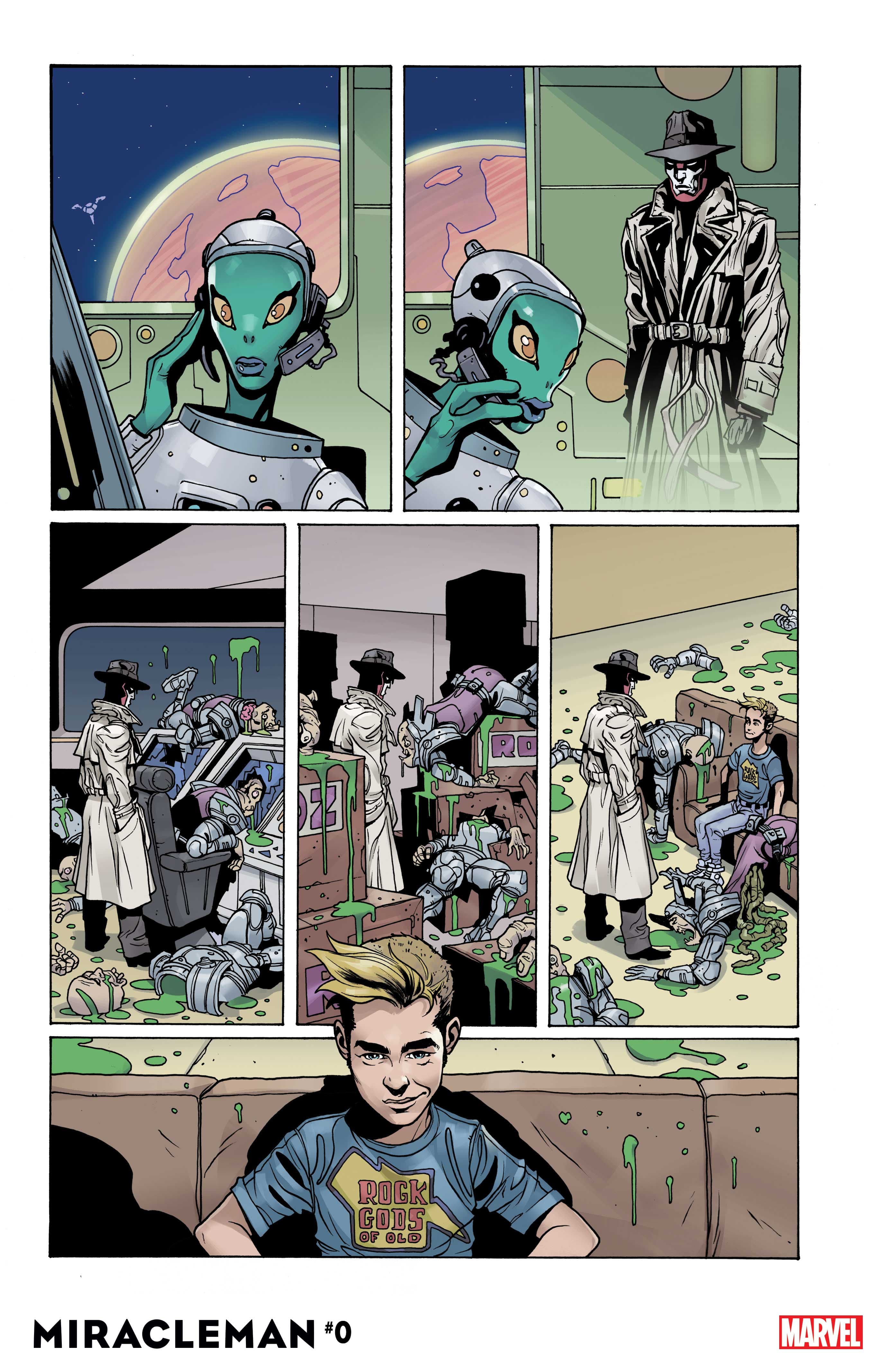 MIRACLEMAN #0 Art by PAUL DAVIDSON