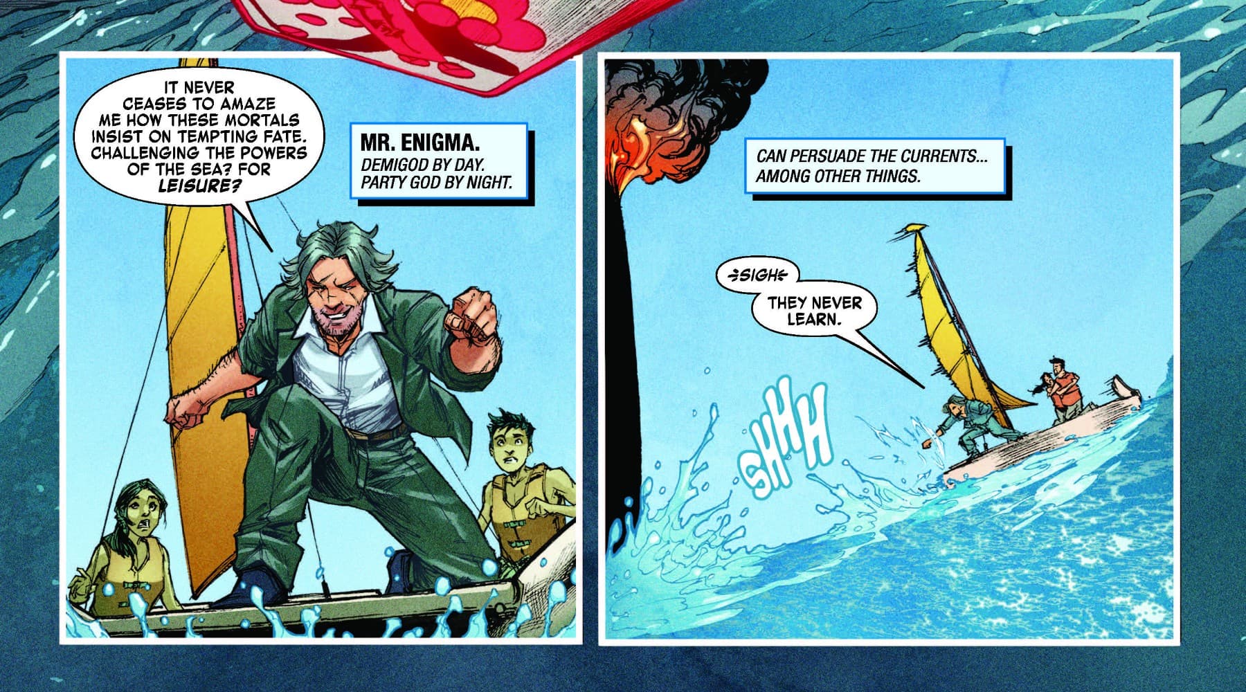 TIGER DIVISION (2022) #1 panel by Creees Lee