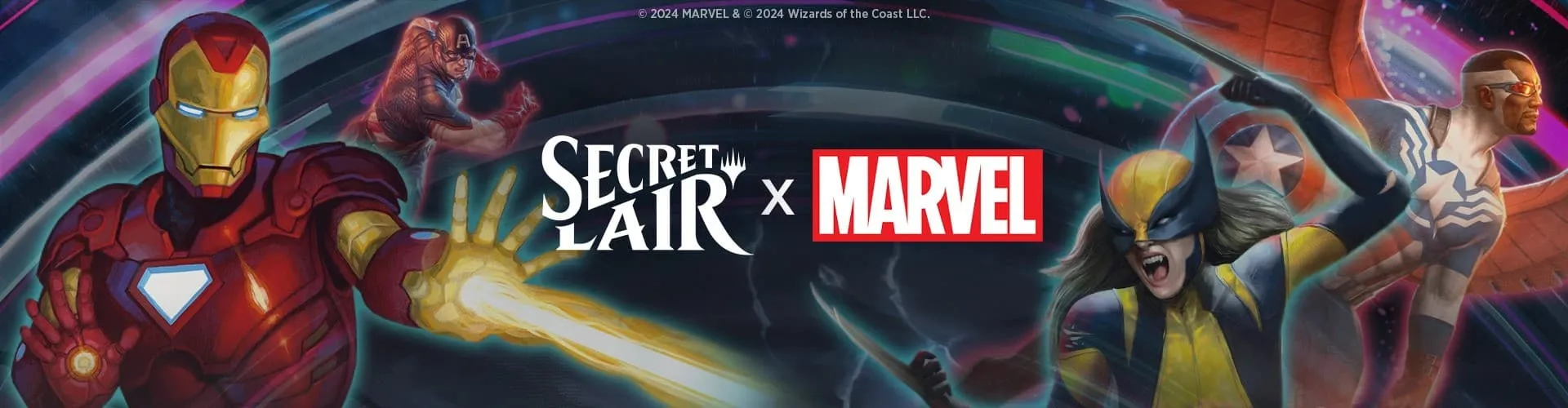 Magic: The Gathering' Unveils the Marvel Superdrop, a New Line of