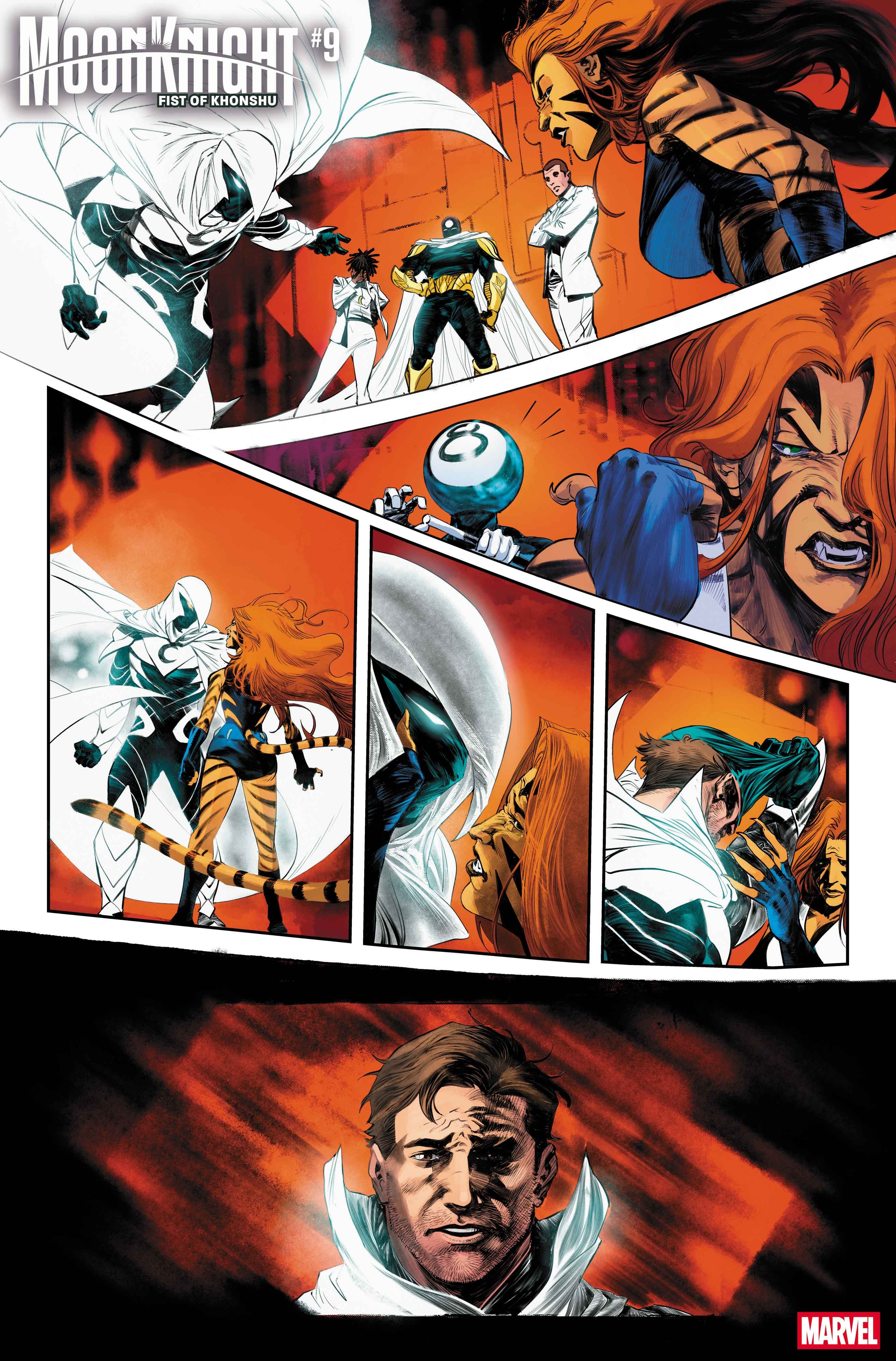MOON KNIGHT: FIST OF KHONSHU #9 art by Devmalya Pramanik