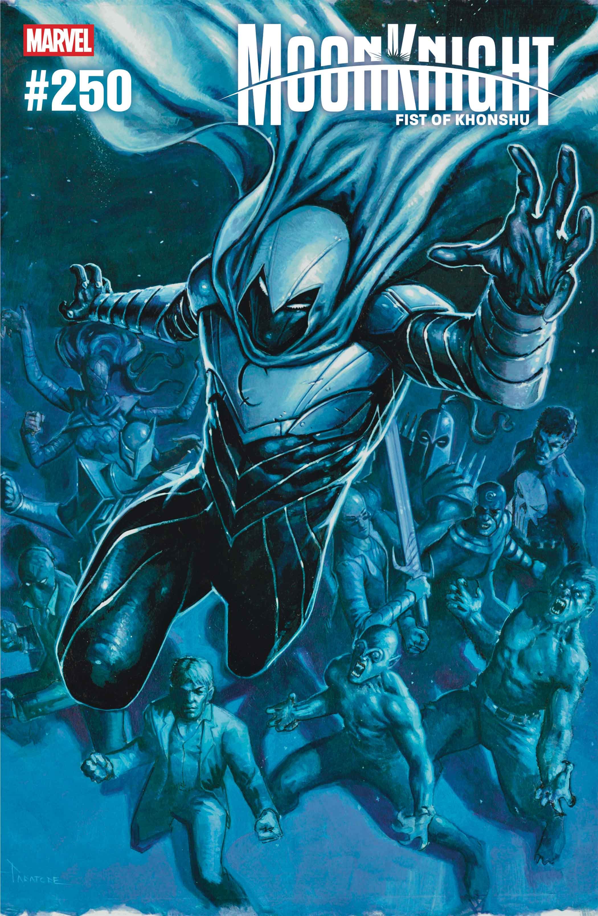 MOON KNIGHT: FIST OF KHONSHU #10 Cover by DAVIDE PARATORE