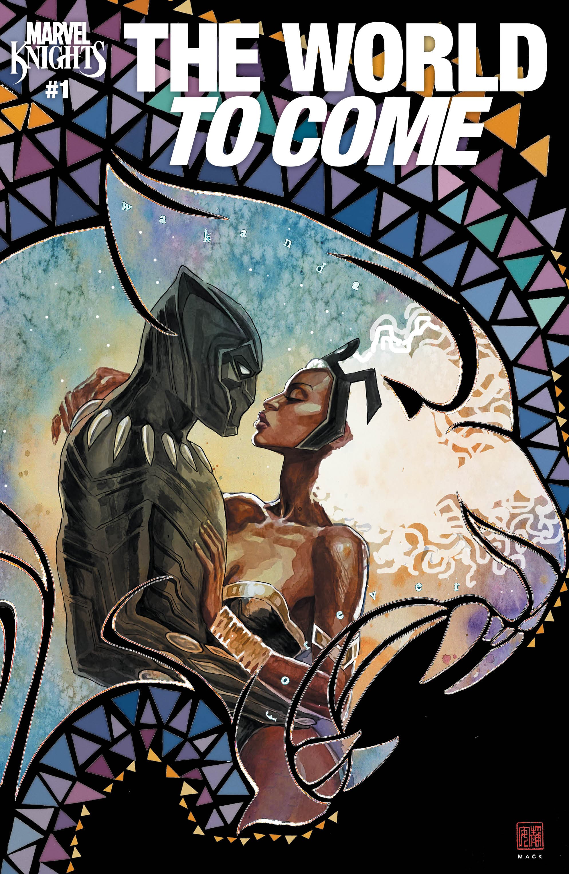 MARVEL KNIGHTS: THE WORLD TO COME #1 Variant Cover by David Mack