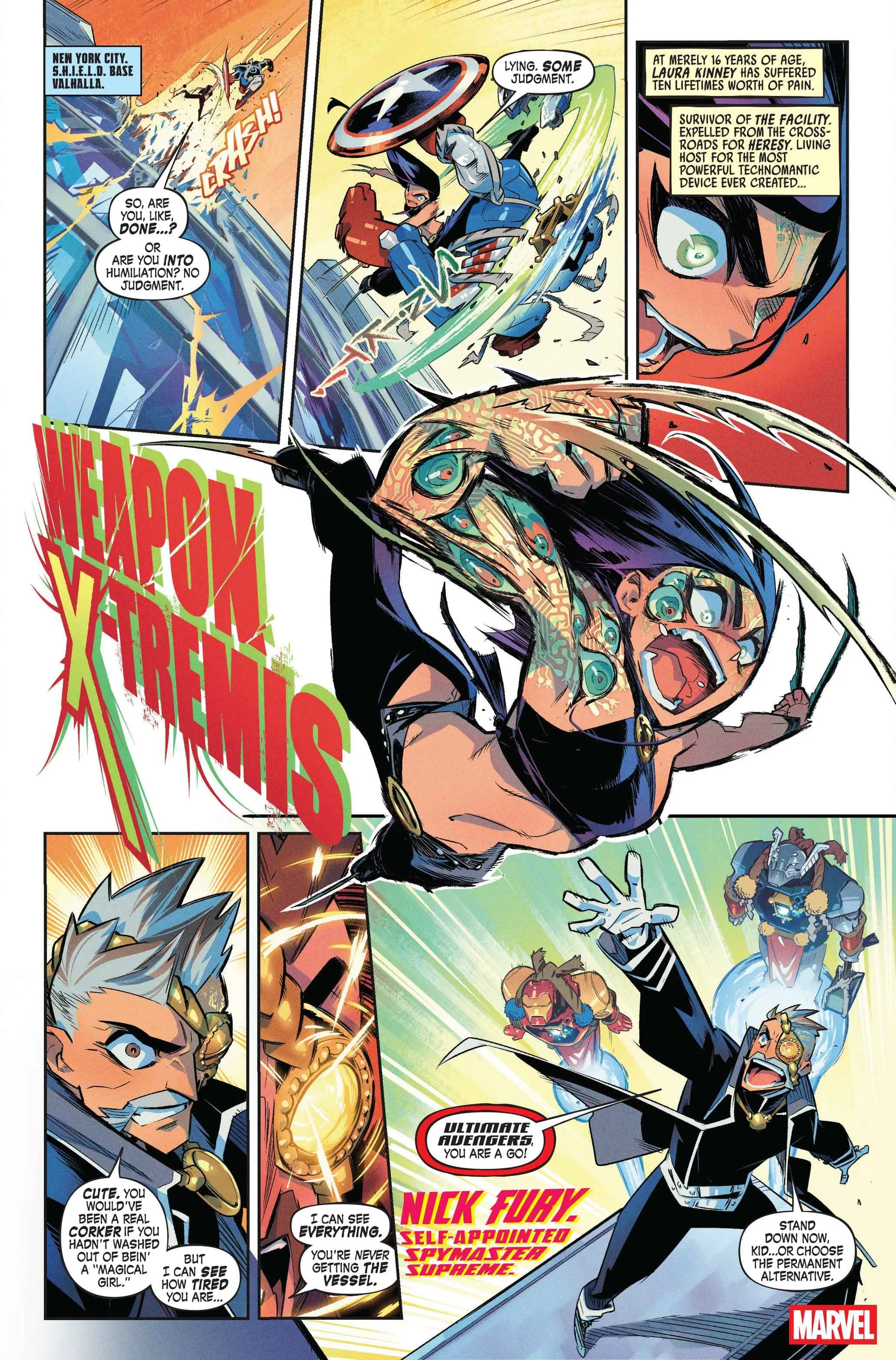 Marvel Mangaverse: Web of Blood' #1 Preview: New Heroes Must Face