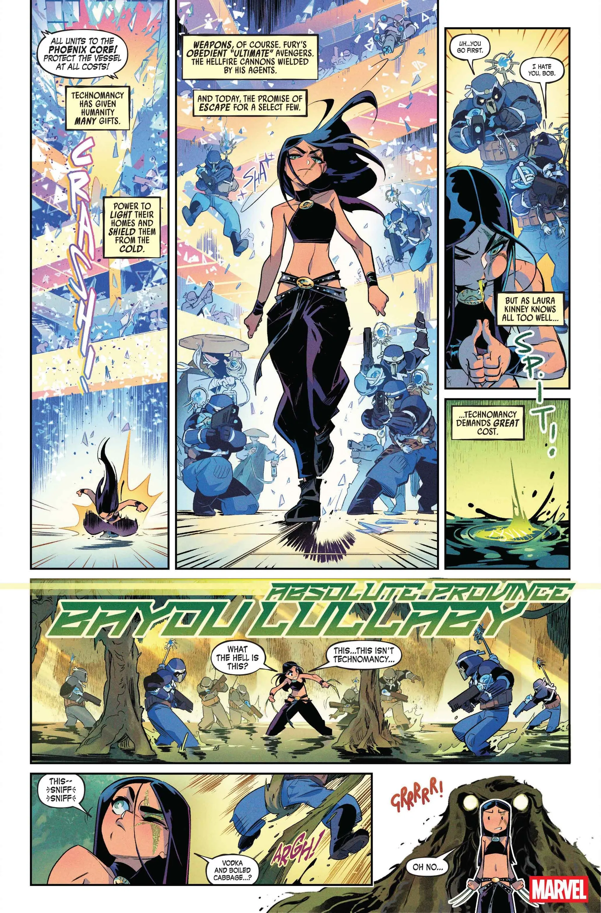 Marvel Mangaverse: Web of Blood' #1 Preview: New Heroes Must Face
