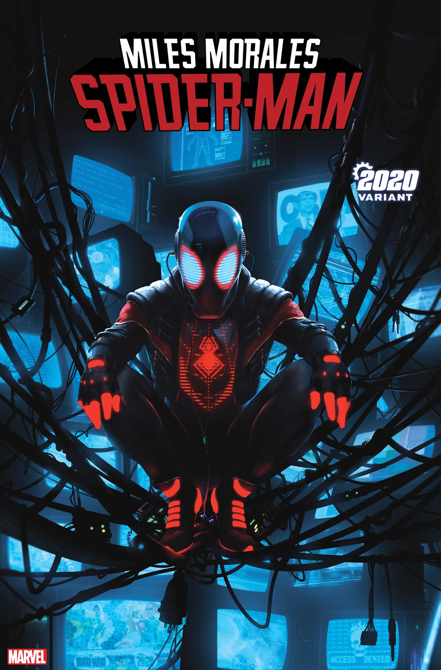 MILES MORALES: SPIDER-MAN #13 2020 VARIANT by RAHZZAH