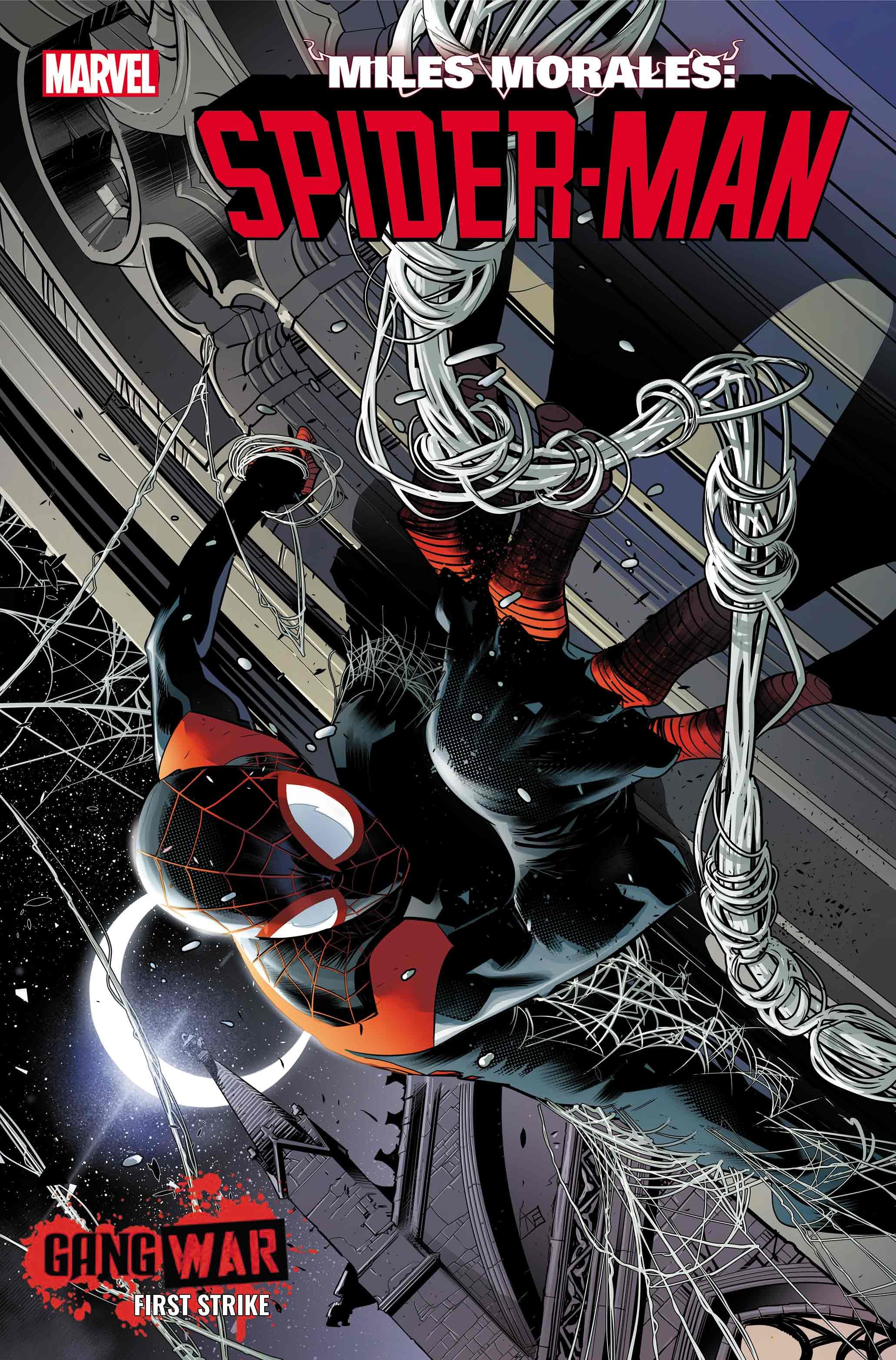 Cover to MILES MORALES: SPIDER-MAN #12 by Federico Vicentini. 