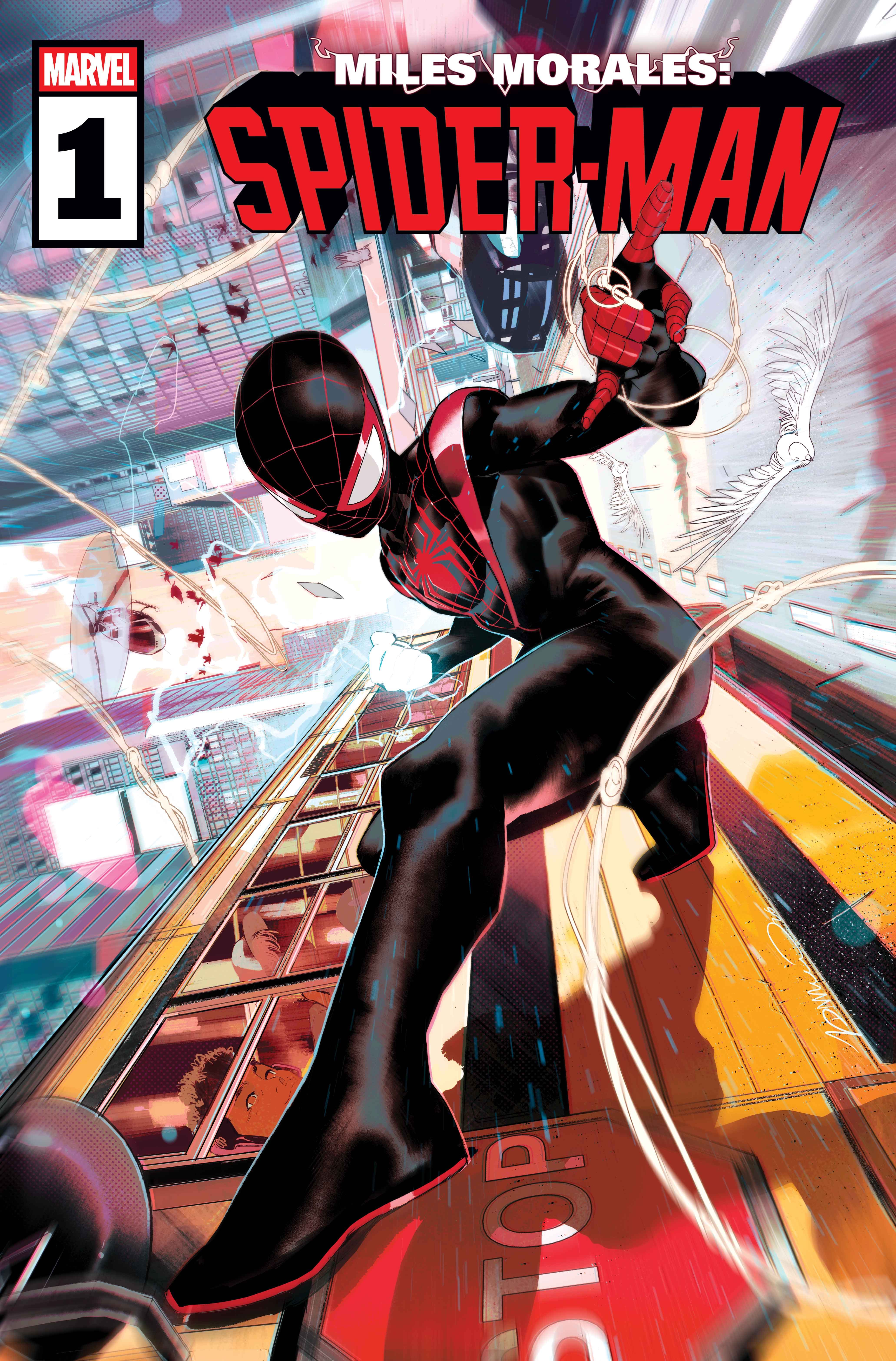 MILES MORALES: SPIDER-MAN #1 Cover by SIMONE DI MEO