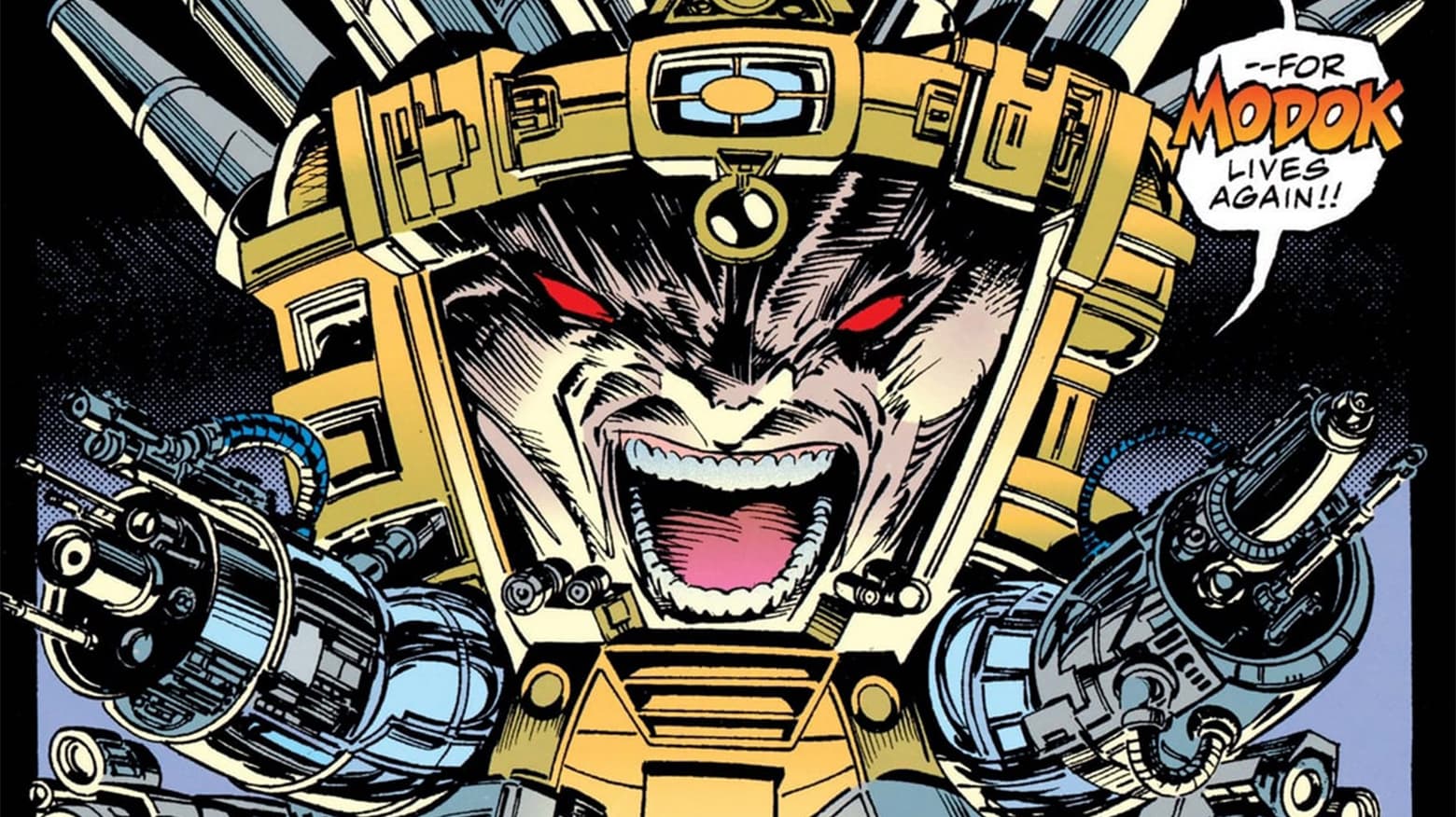 AVENGERS (1963) #387 M.O.D.O.K. by Bob Harras, Terry Kavanagh, Mike Deodato and Tom Palmer