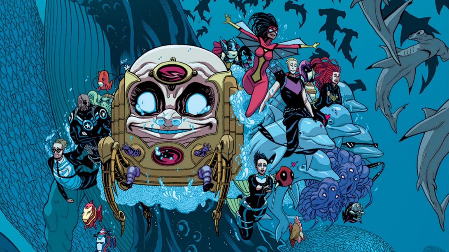 SECRET AVENGERS (2013) #15 M.O.D.O.K. by Ales Kot and Michael Walsh