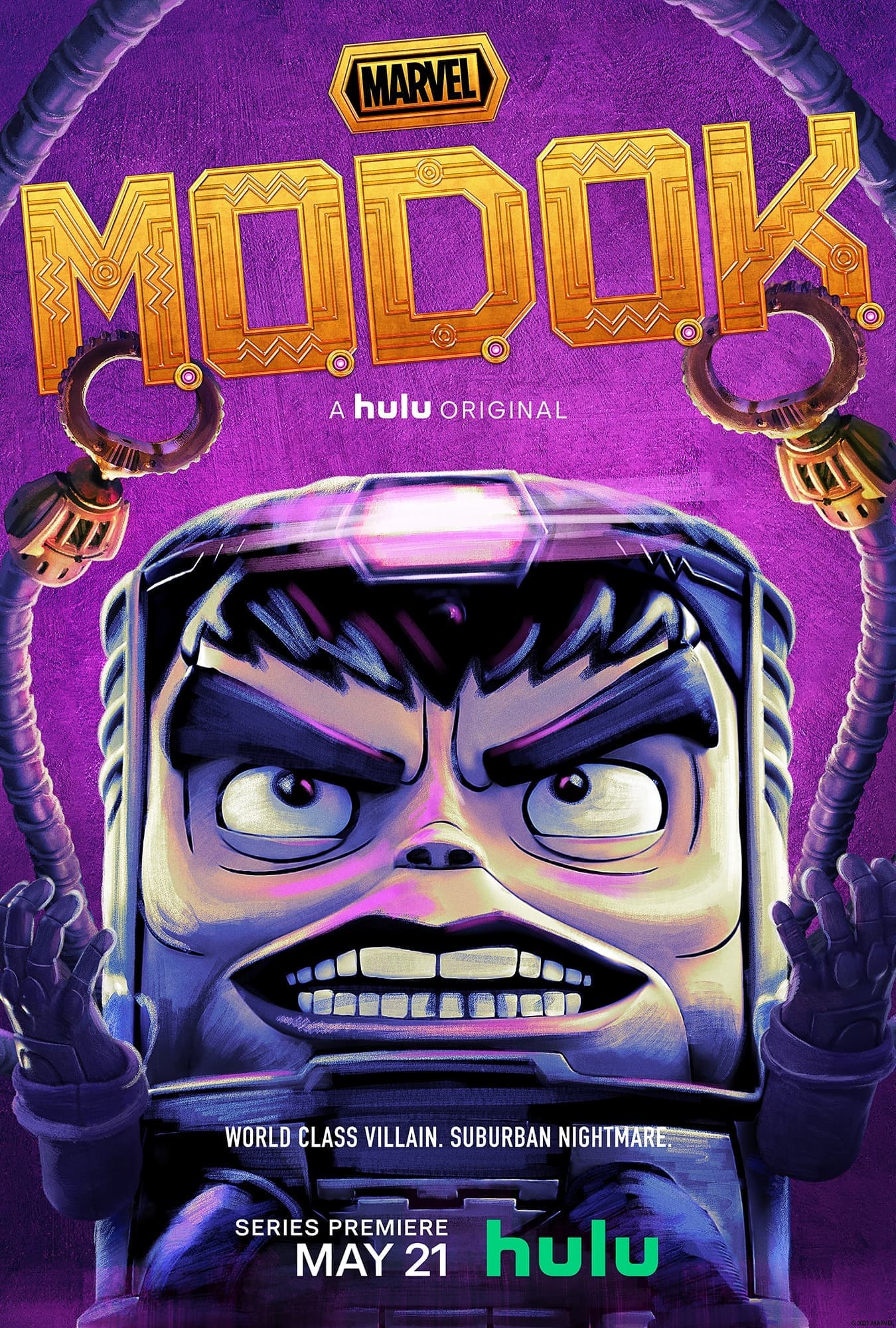 ‘Marvel's M.O.D.O.K.’ Unveils The Greatest Super Villain Poster Ever ...