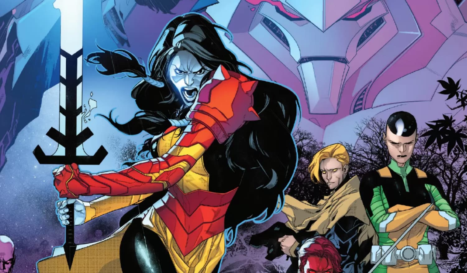 POWERS OF X (2019) #1 cover by RB Silva and Marte Gracia