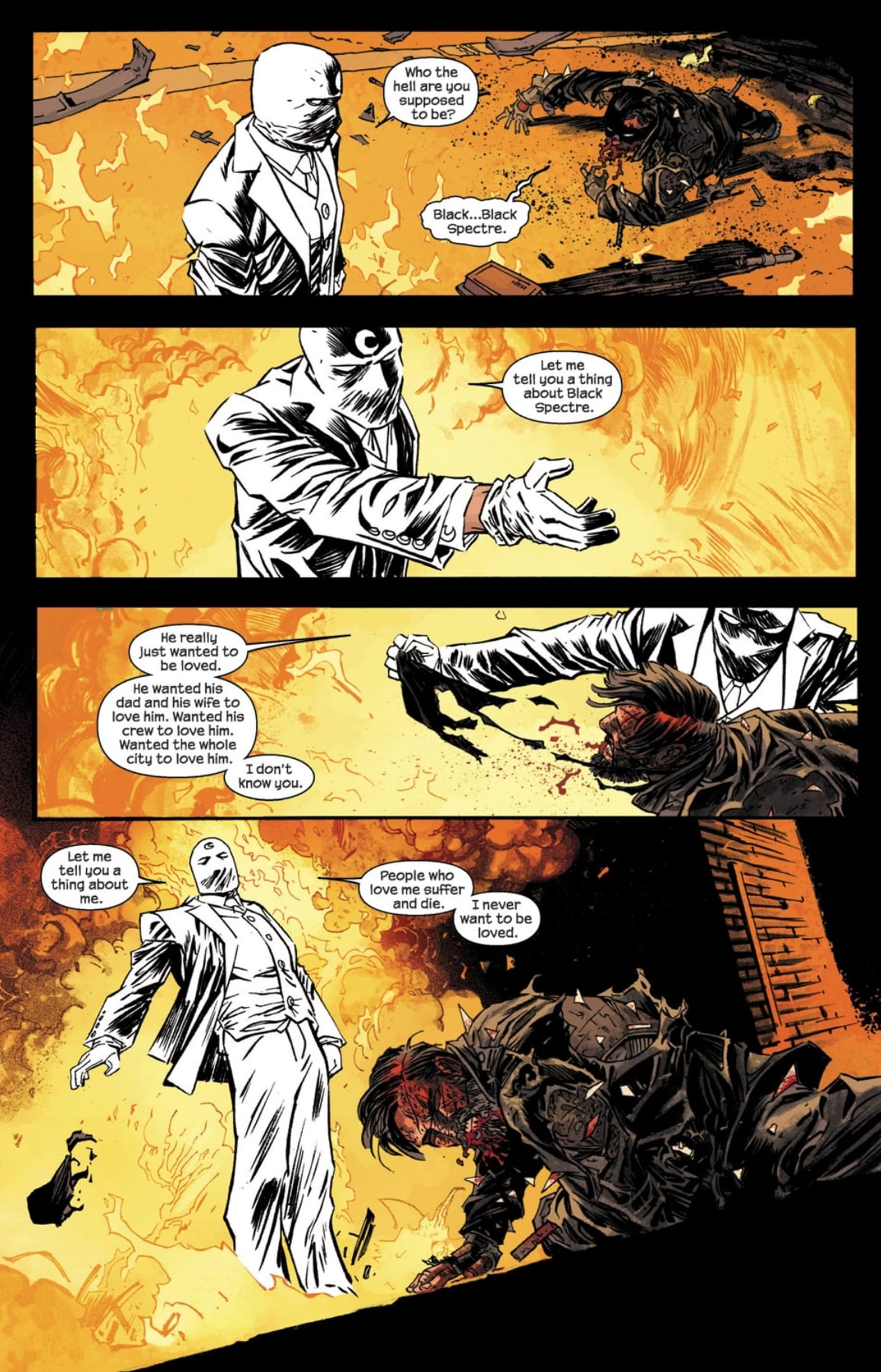 MOON KNIGHT (2014) #6 page by Warren Ellis and Declan Shalvey