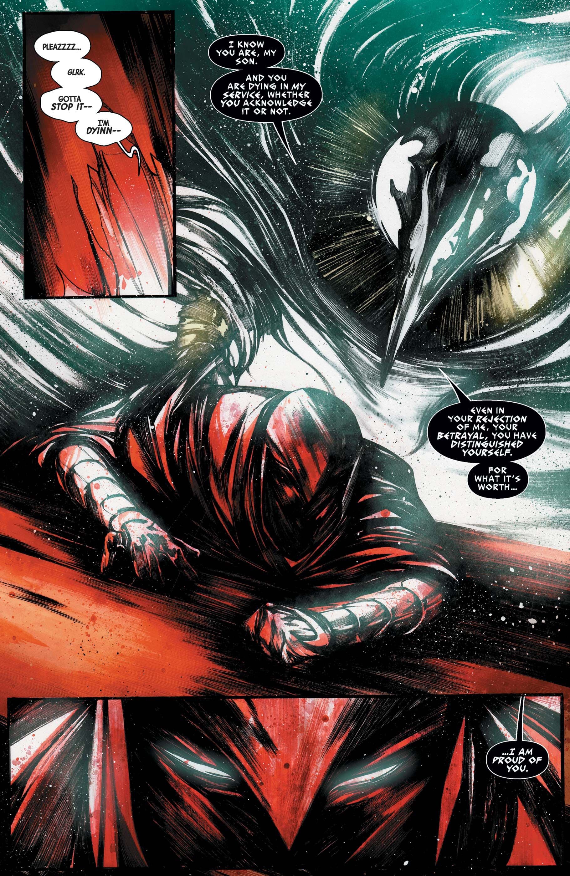 MOON KNIGHT (2021) #30 page by Jed MacKay and Alessandro Cappuccio