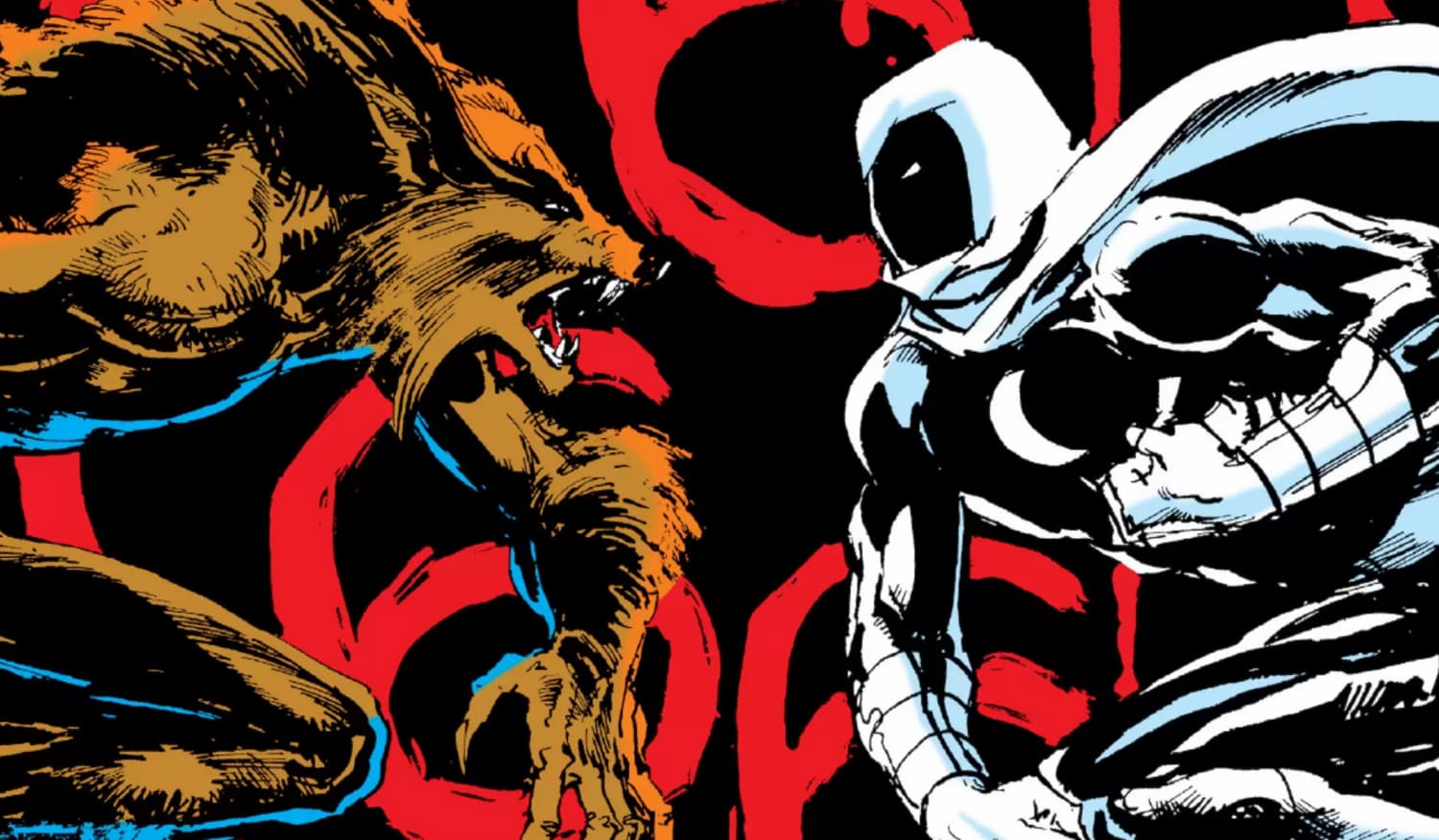 MOON KNIGHT (1980) #30 cover by Bill Sienkiewicz